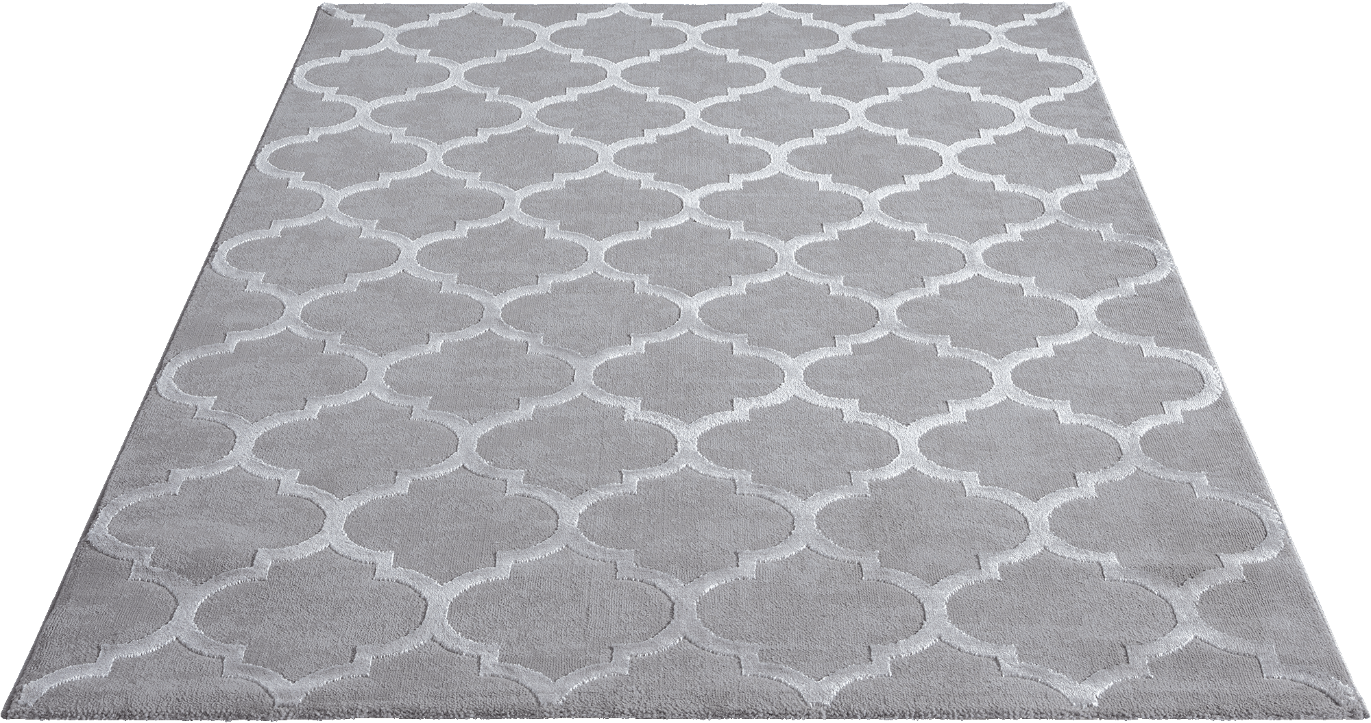 the carpet Teppich »Knight«, rechteckig, 12 mm Höhe, moderner Wohnzimmer Teppich elegant glänzender Flor