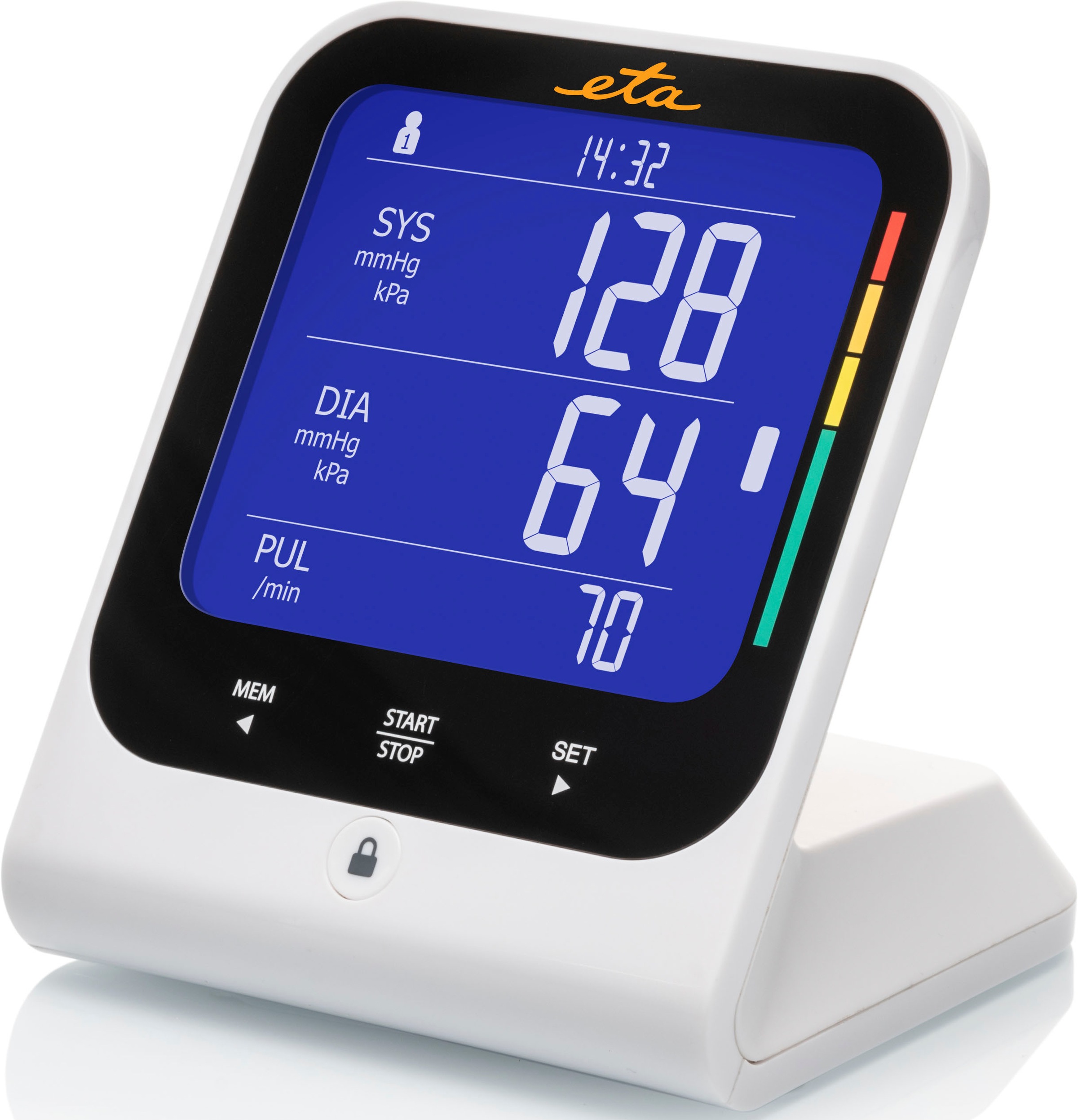 eta Oberarm-Blutdruckmessgerät »TMB-1490-CS ETA329790000«, Oszillometrische Messmethode