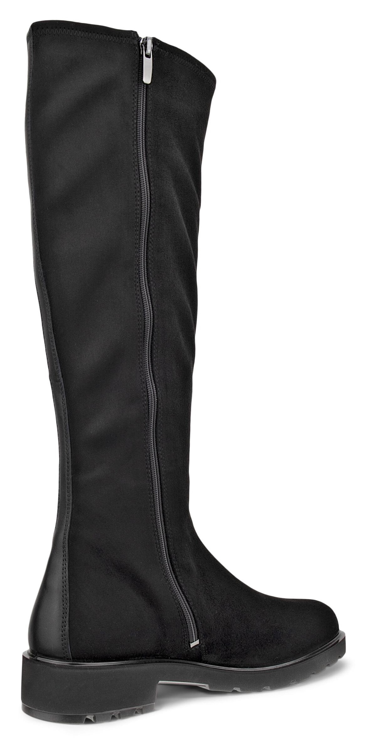 Ecco Stiefel »METROPOLE VIENNA«  Langschaftstiefel, Blockabsatz mit dehnbarem Stretch