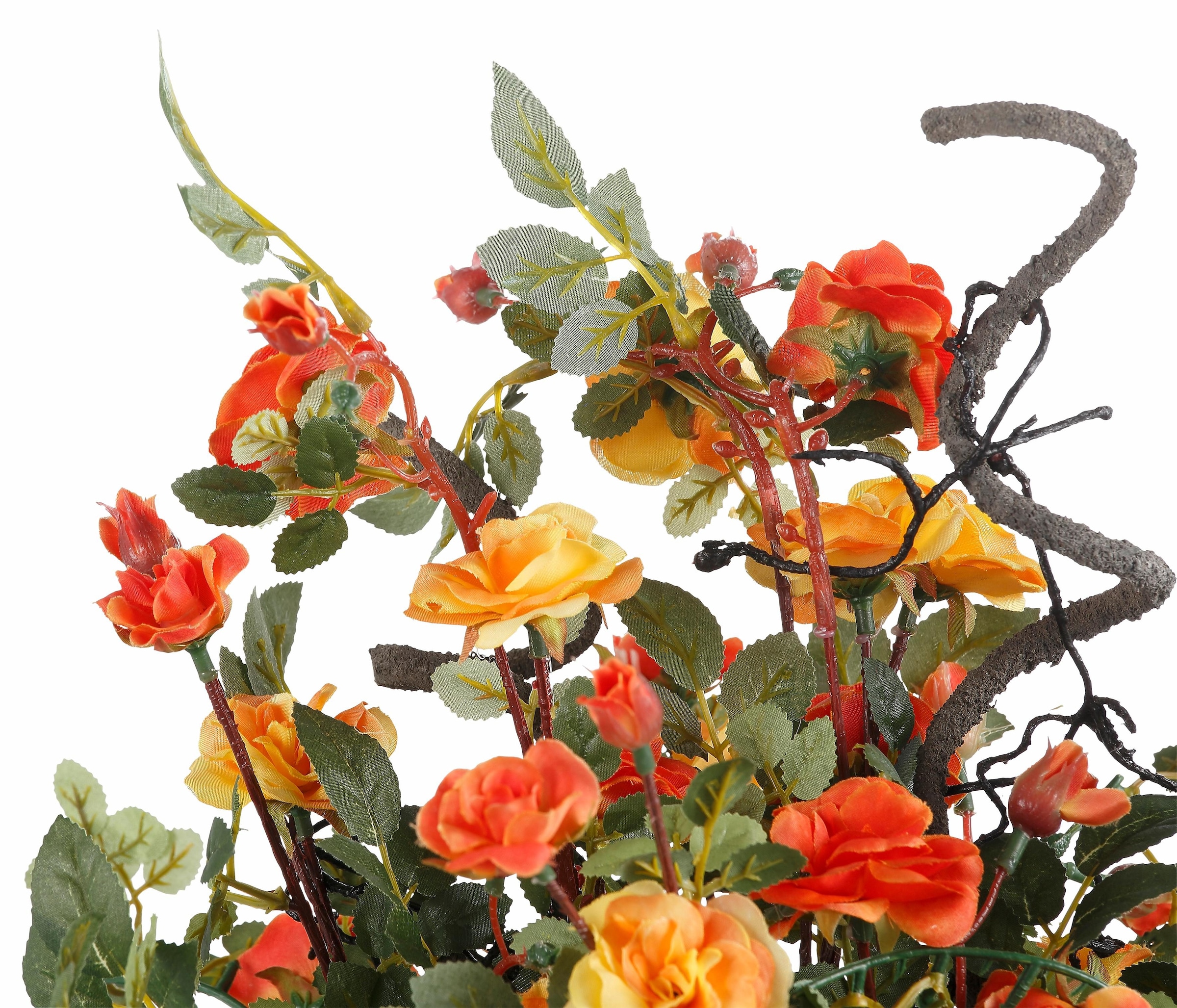 I.GE.A. Kunstkranz »Wildrosen«, Rosenkranz, Türkranz, Rosenblüten auf Raten  kaufen