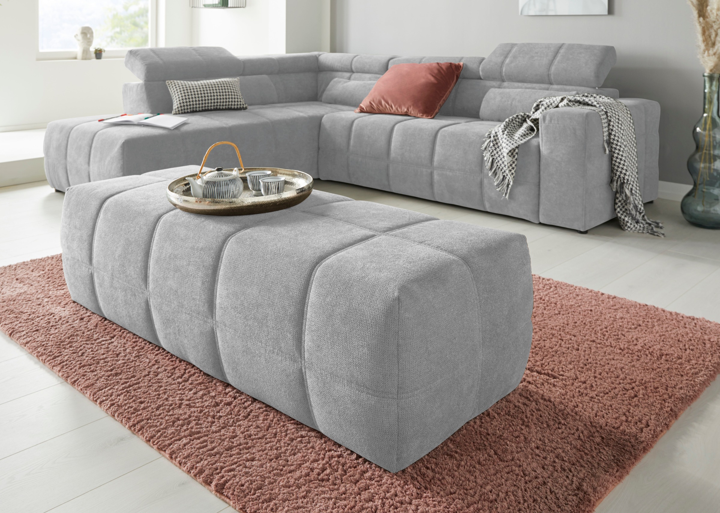 DOMO collection Hocker »Brandon«, große Ausführung passend zu "Brandon" günstig online kaufen