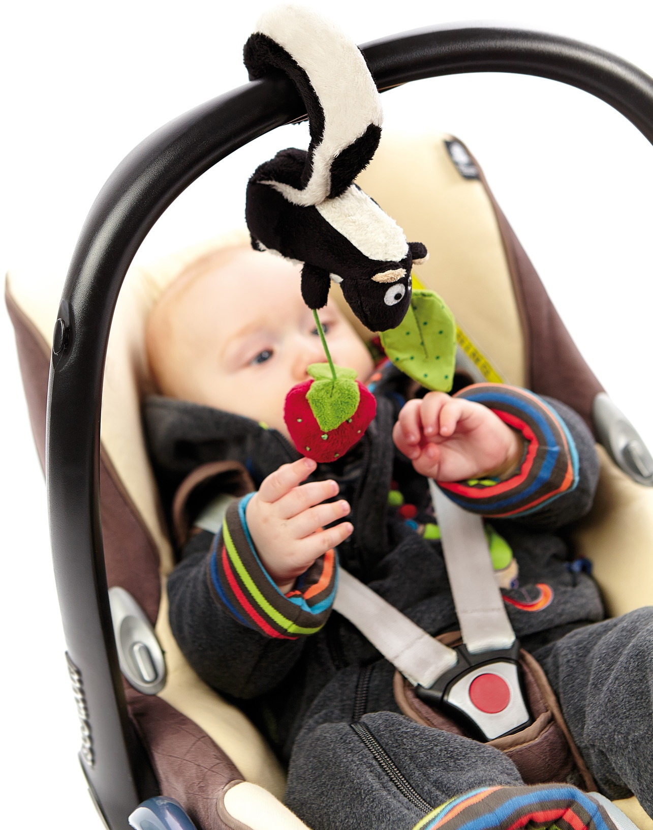 Sigikid Kinderwagenanhänger »Ontour, Stinktier«, mit Rassel