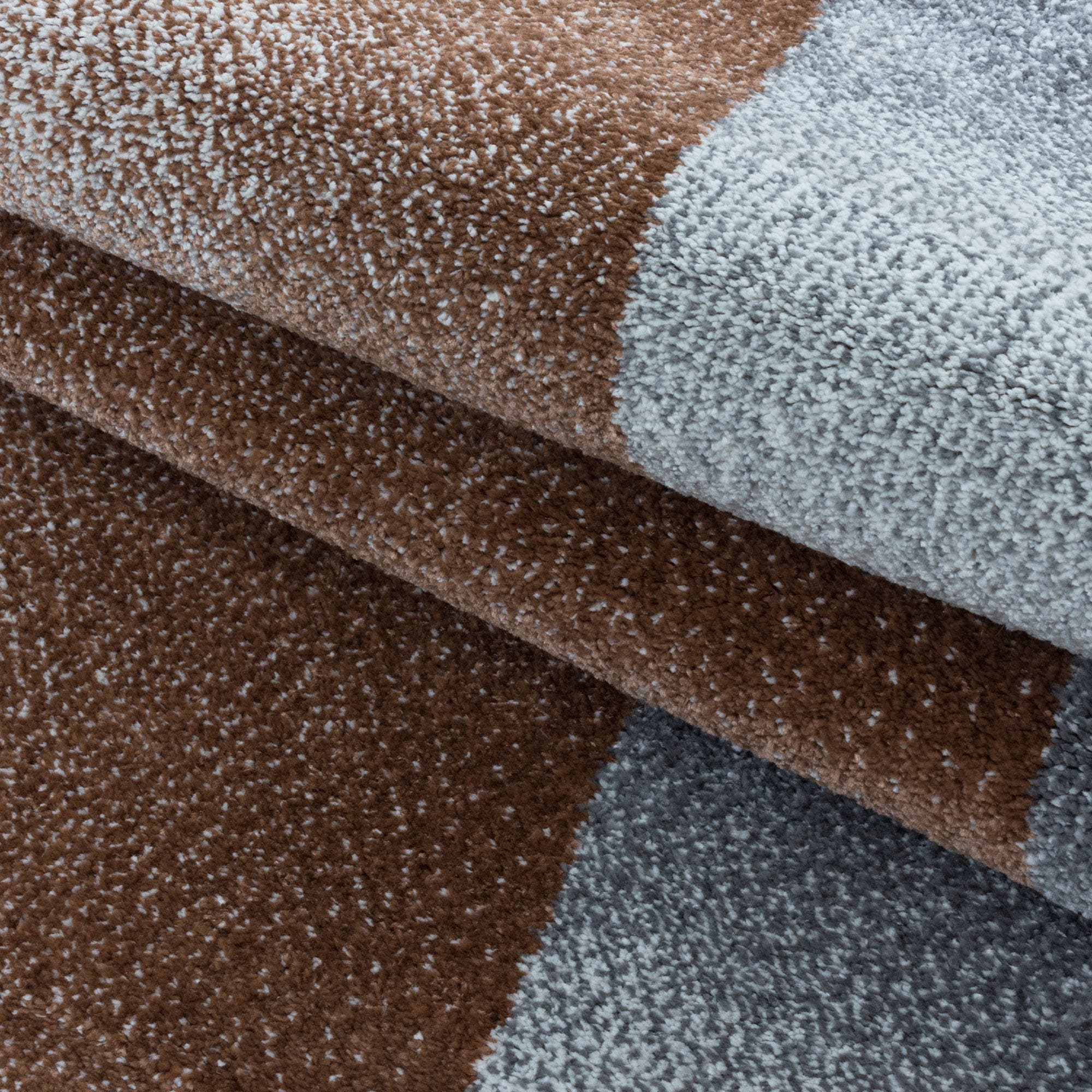 Ayyildiz Teppiche Teppich »RIO 4603«, rechteckig, 8 mm Höhe, Pflegeleicht / Strapazierfähig / Trend Colors/ Wohnzimmer