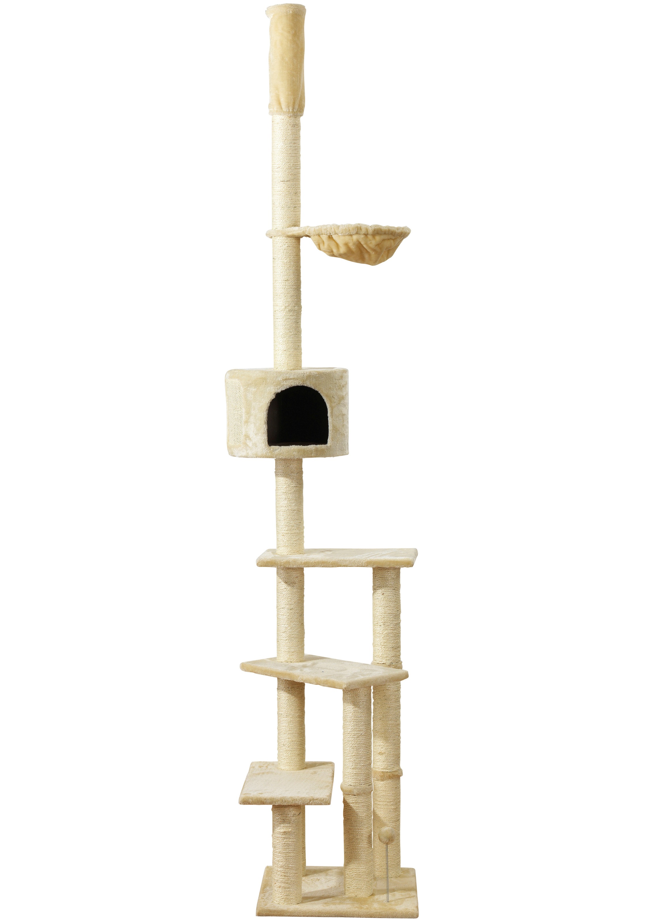 Bild von SILVIO design Kratzbaum »Kitty«, hoch, BxTxH: 45x45x230-260 cm