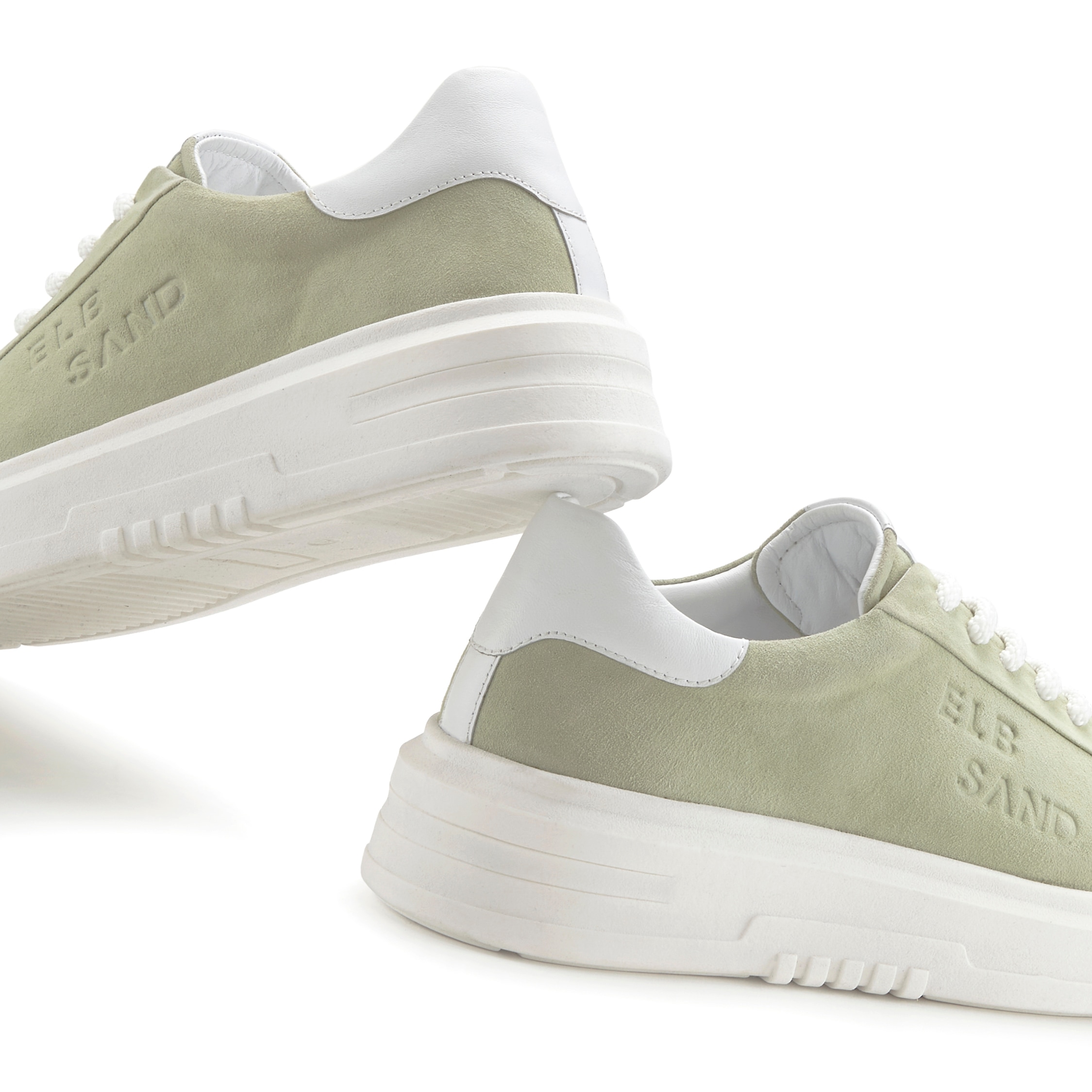 Elbsand Sneaker »Schnürschuh«, Schnürhalbschuh,Freizeitschuh aus Leder mit modischer Plateausohle