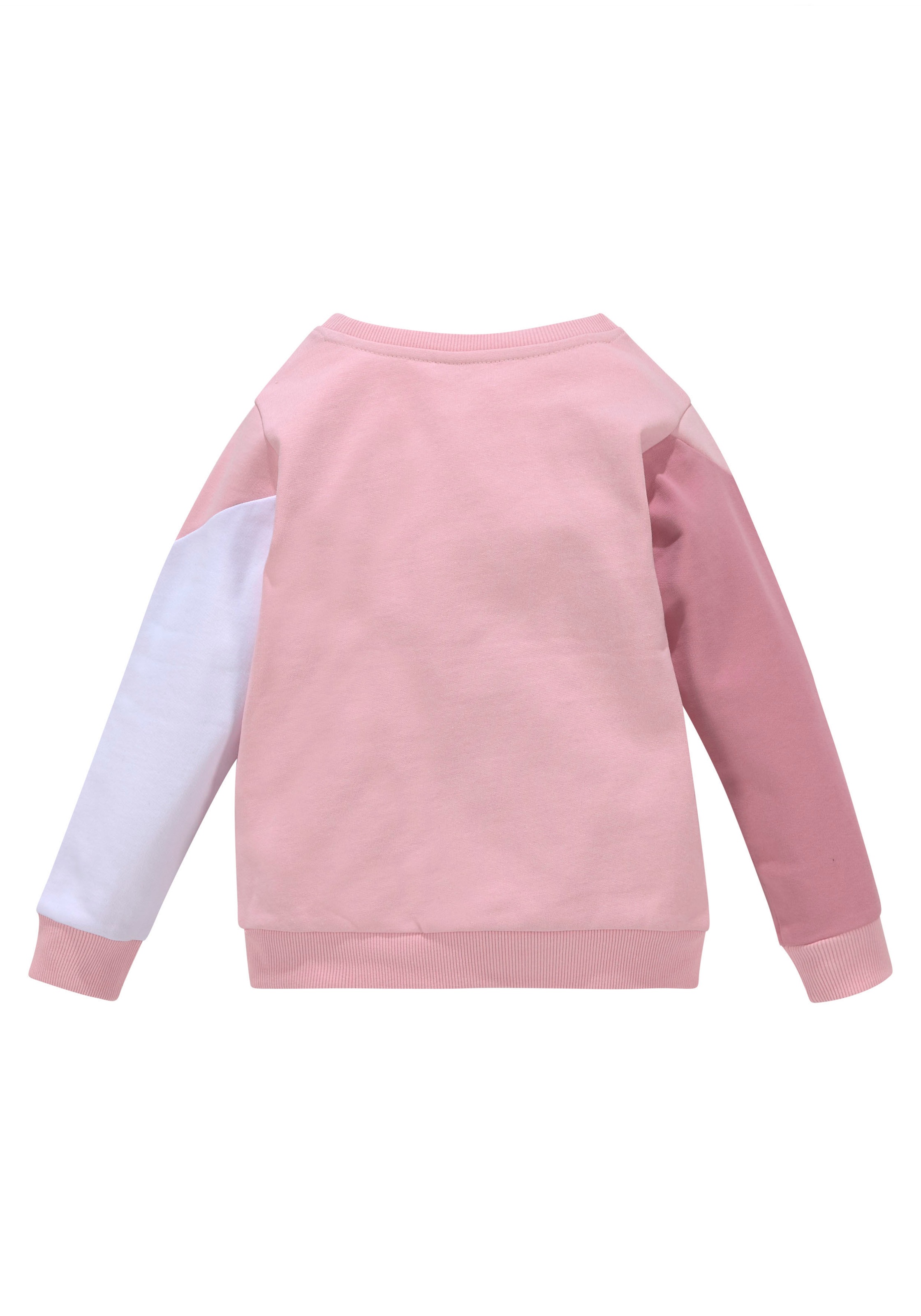 KangaROOS Sweatshirt »Kleine Mädchen«, Langarm, hüftlang, lockere Passform, mit Logodruck
