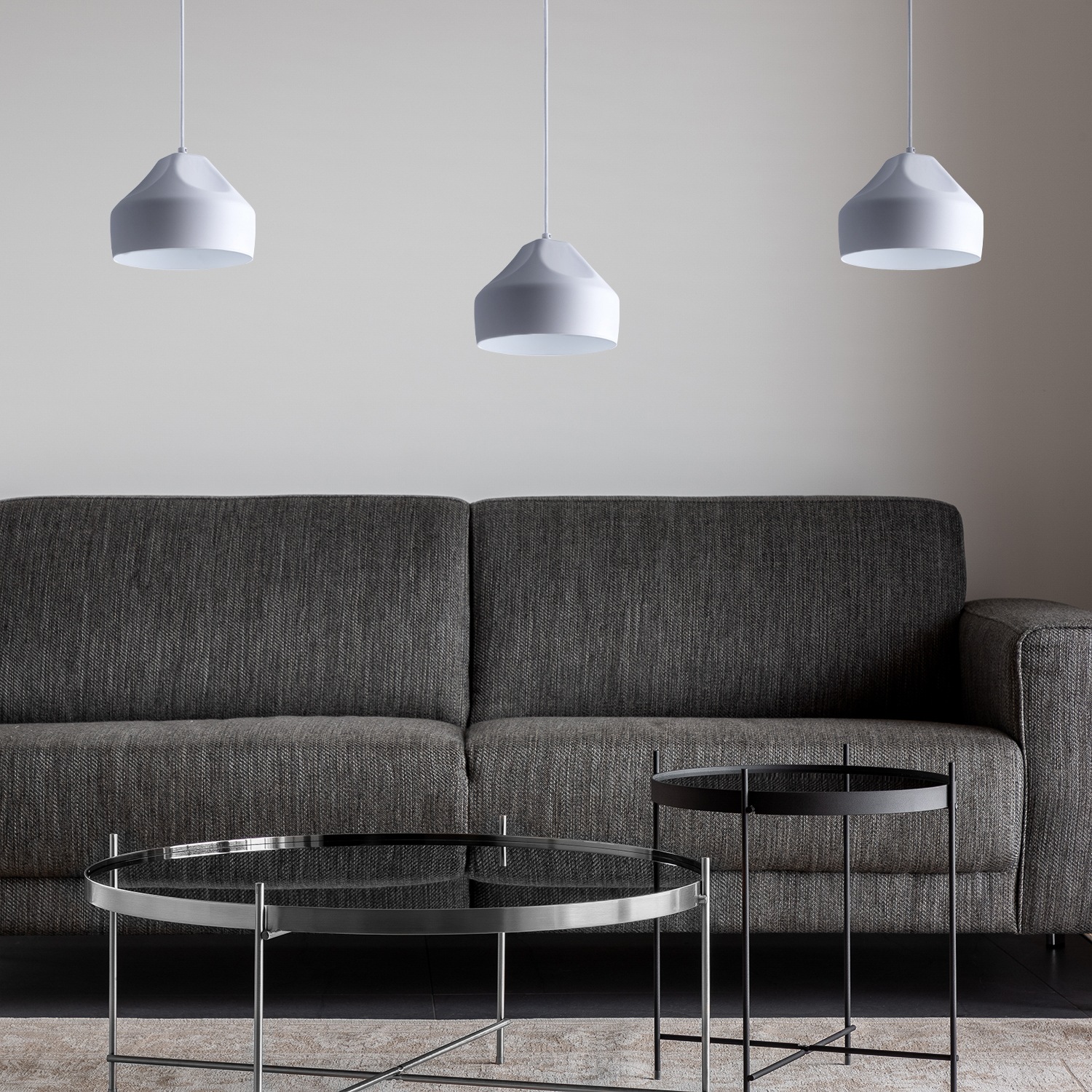 Paco Home Pendelleuchte »HURLEY U«, 1 flammig, Leuchtmittel E27   ohne Leuc günstig online kaufen