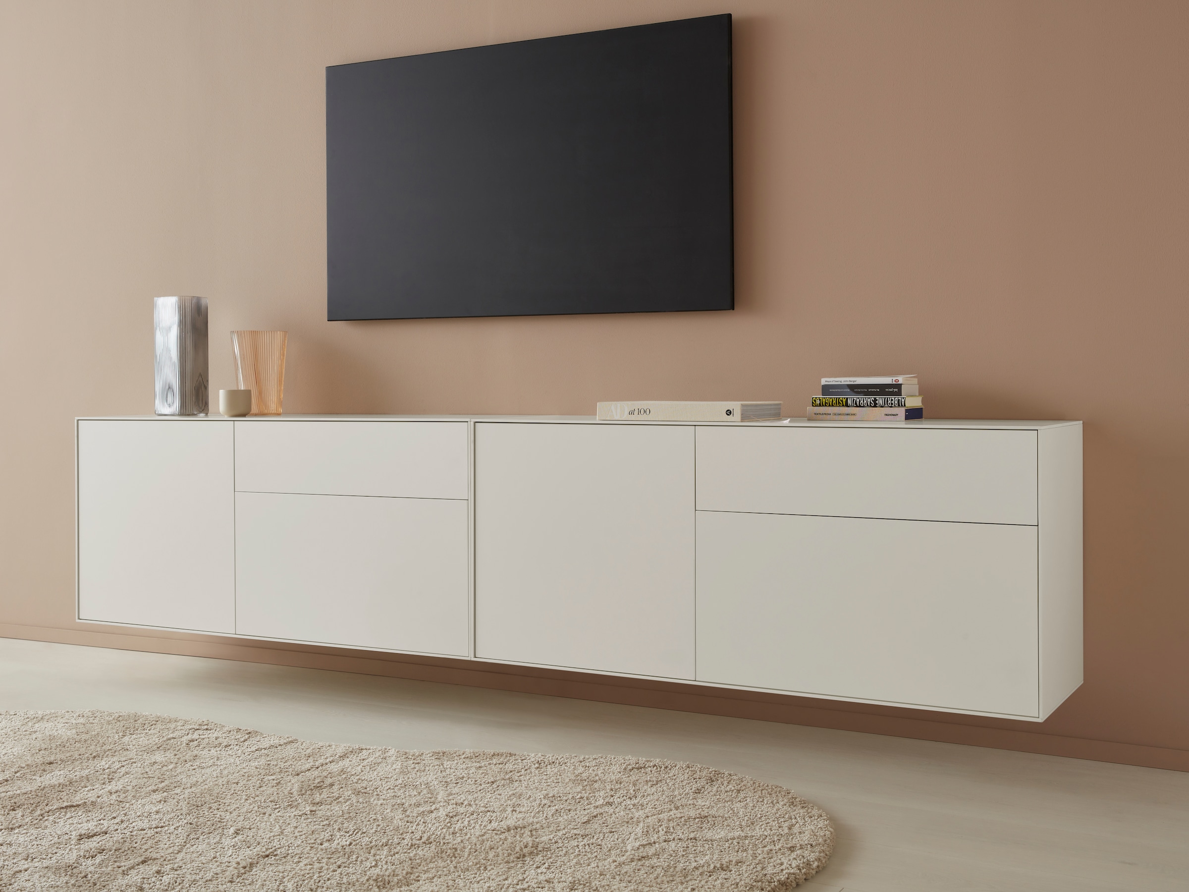 LeGer Home by Lena Gercke Lowboard »Essentials«, (2 St.), Breite: 254cm, MD günstig online kaufen