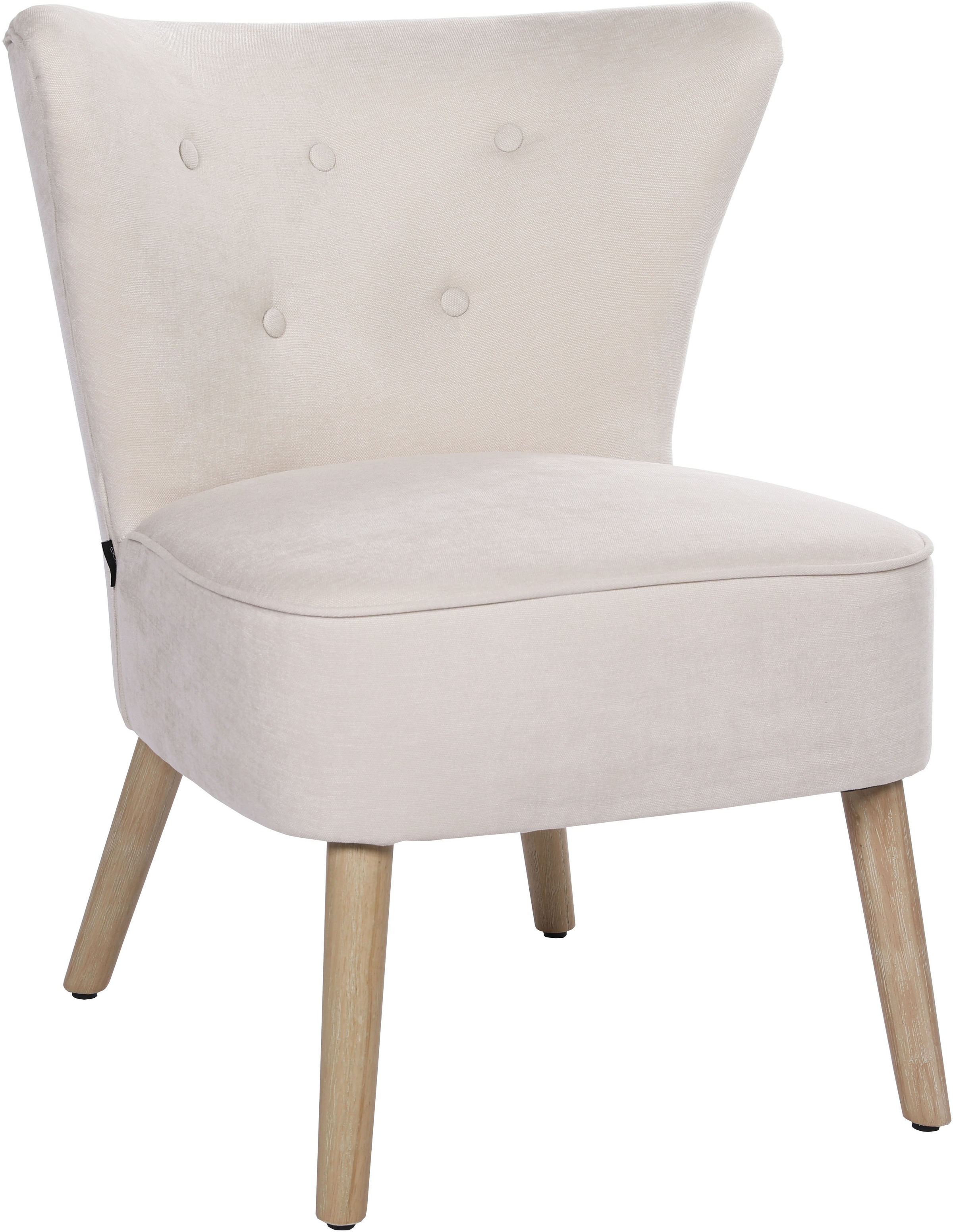 Home affaire Loungesessel »JORIEL moderner Ohrensessel mit Knopfsteppung« günstig online kaufen