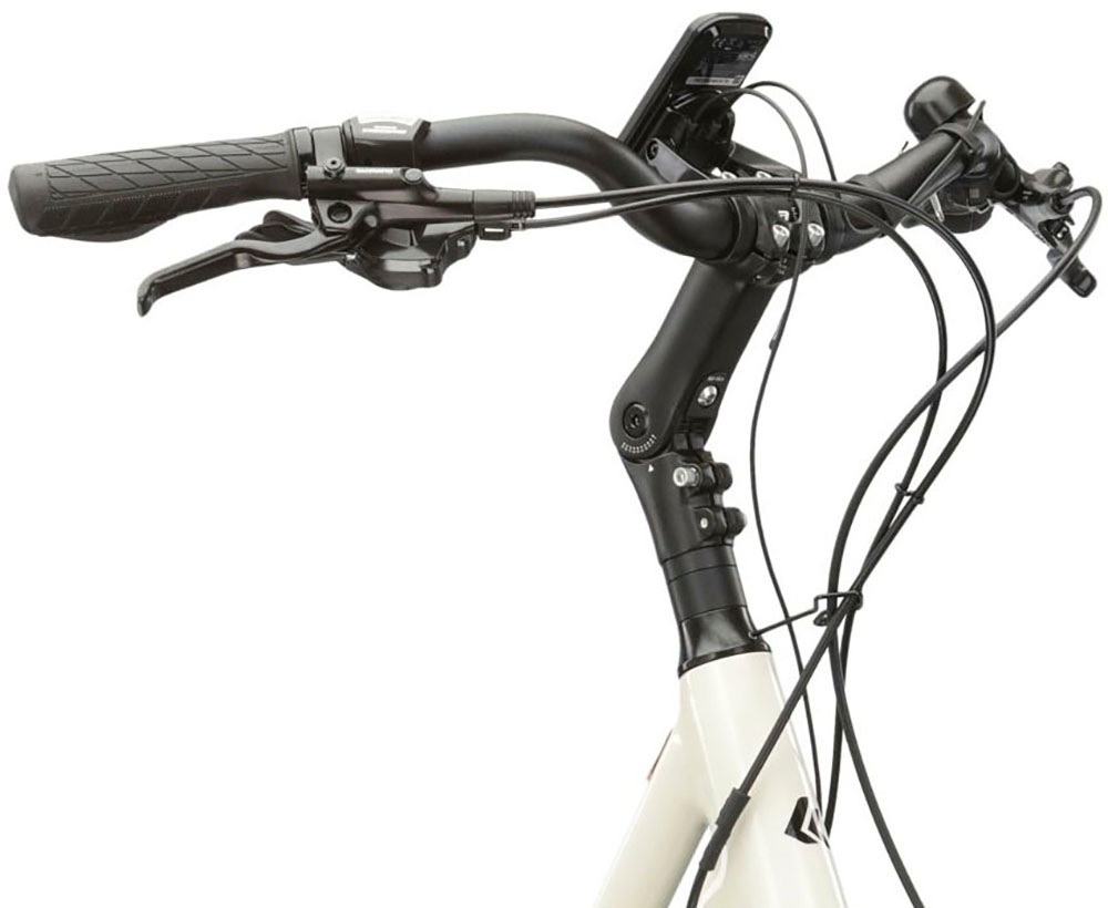 Kross E-Bike »E-Citybike Sentio Hybrid 3.0 28 Zoll beige«, 7 Gang, Shimano, DEORE T6000, Mittelmotor 250 W, Pedelec, Elektrofahrrad für Damen und Herren