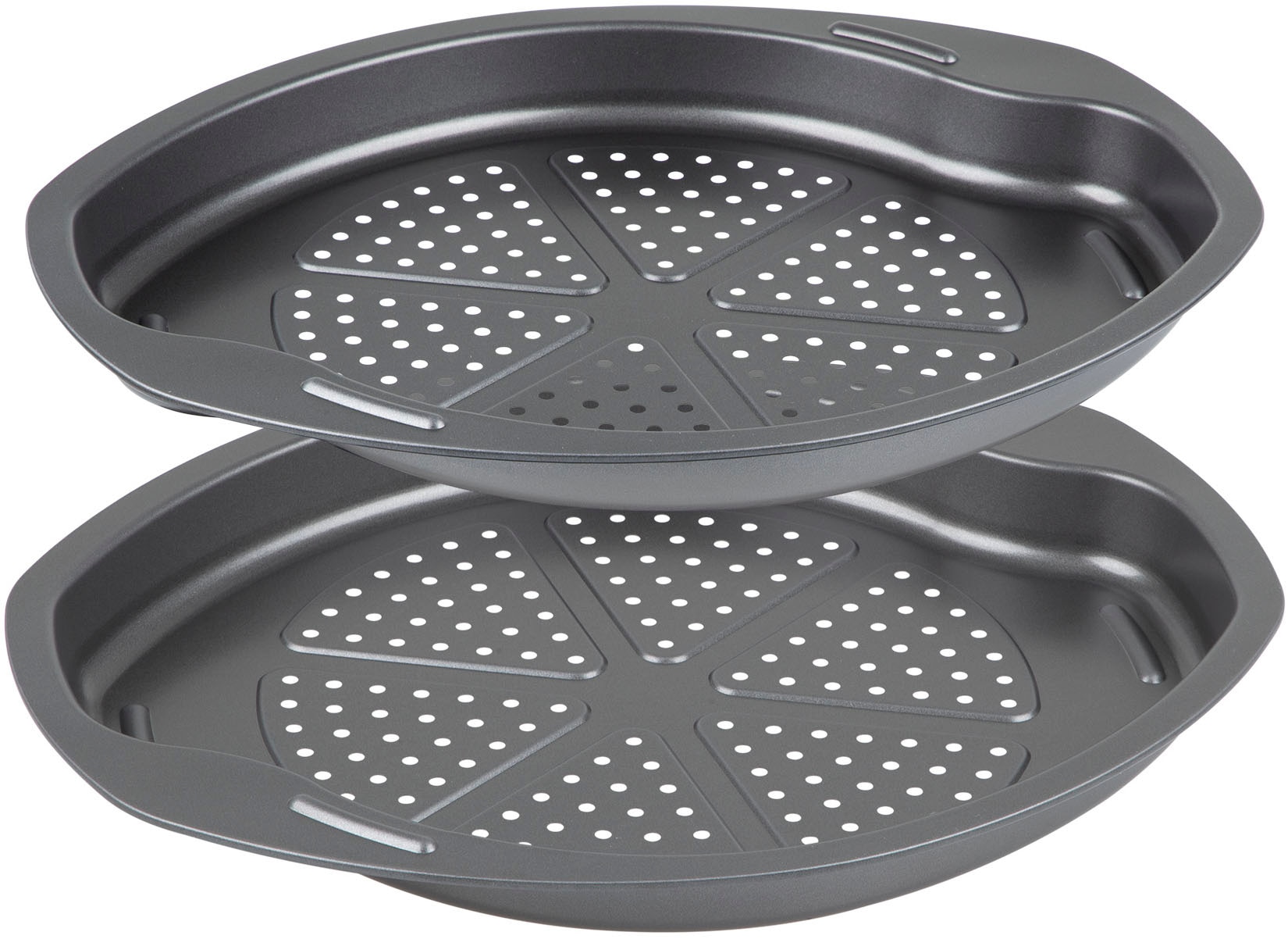 CHG Pizzablech »SENSAZIONE«, Metall, (Set, 2 St.), Made in Germany günstig online kaufen