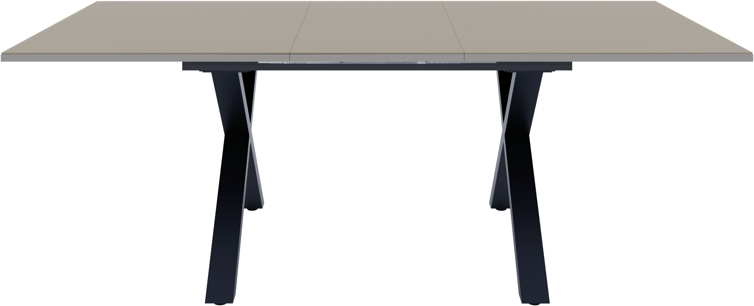 Mäusbacher Esstisch Esstisch ausziehbar auf 210 cm, eckige Tischform, Gestell X-Form