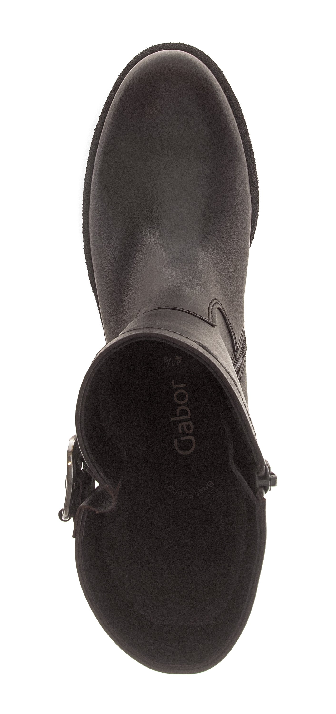 Gabor Bikerboots, Blockabsatz, Stiefelette, Herbstboots mit Innenreißverschluss