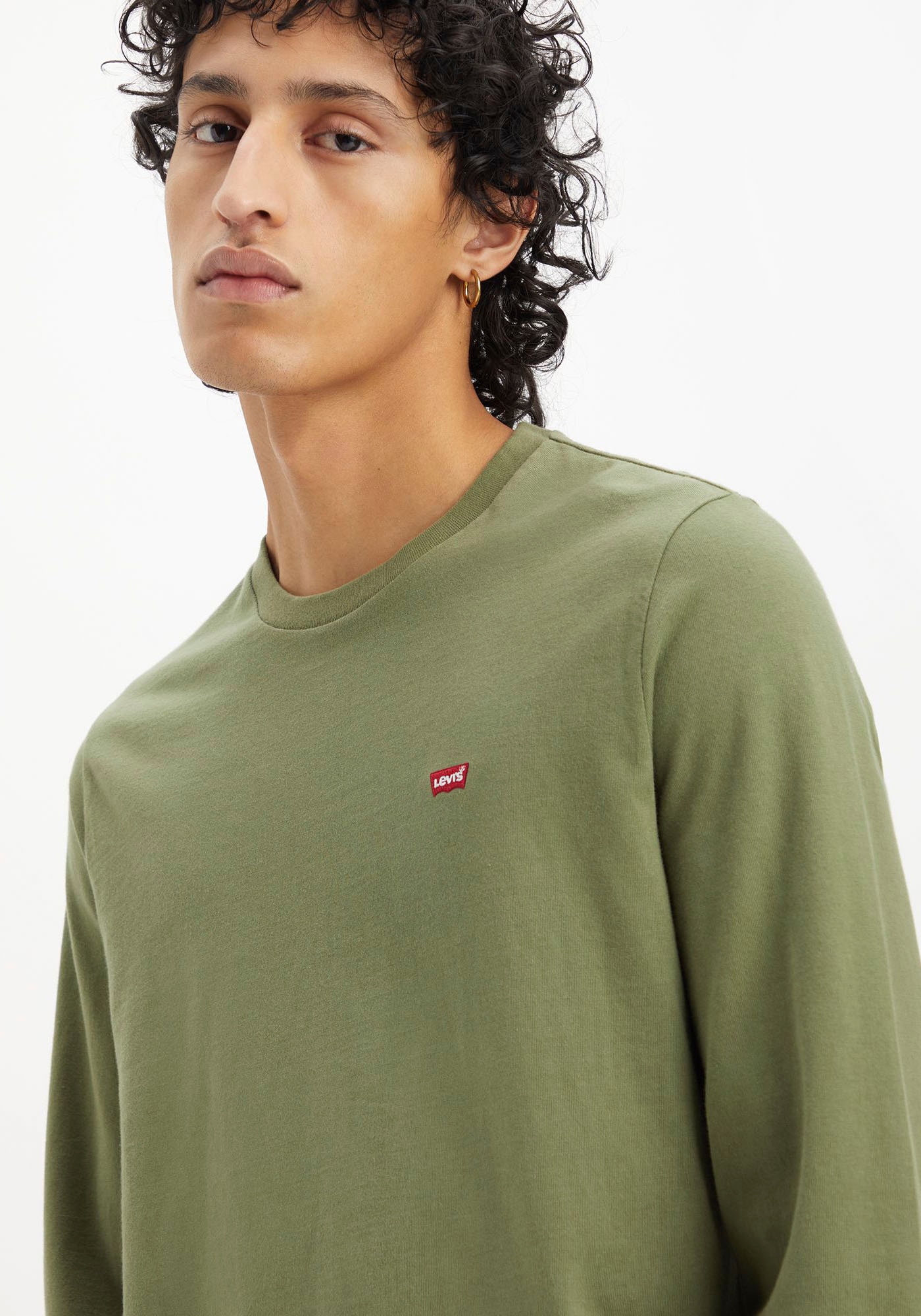 Levi's® Langarmshirt, mit Logo-Applikation