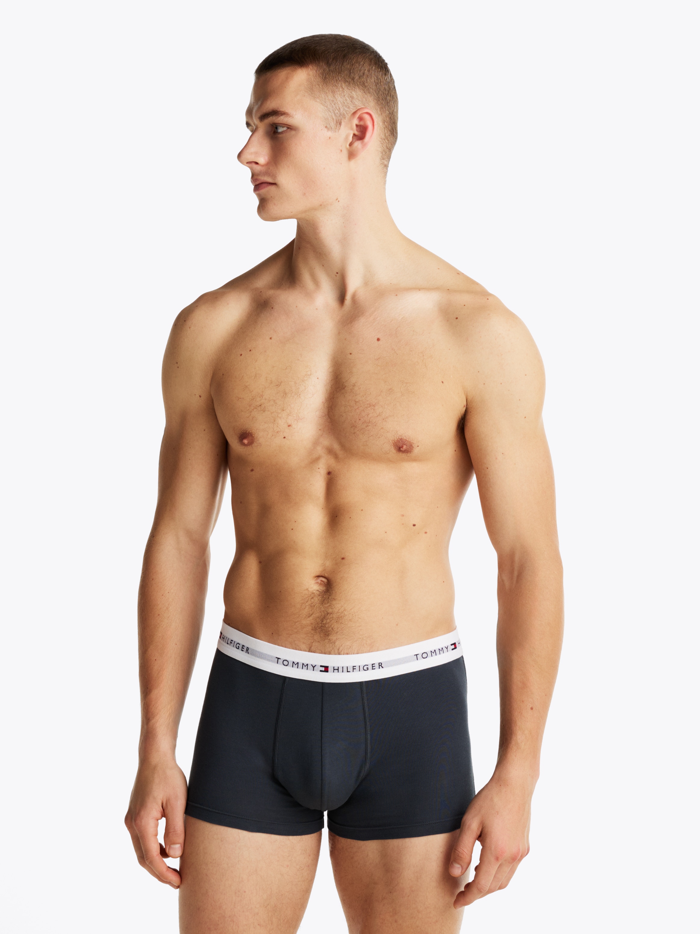 Tommy Hilfiger Underwear Boxer »TRUNK 3 PACK«, (3 St.), mit Logoschriftzug