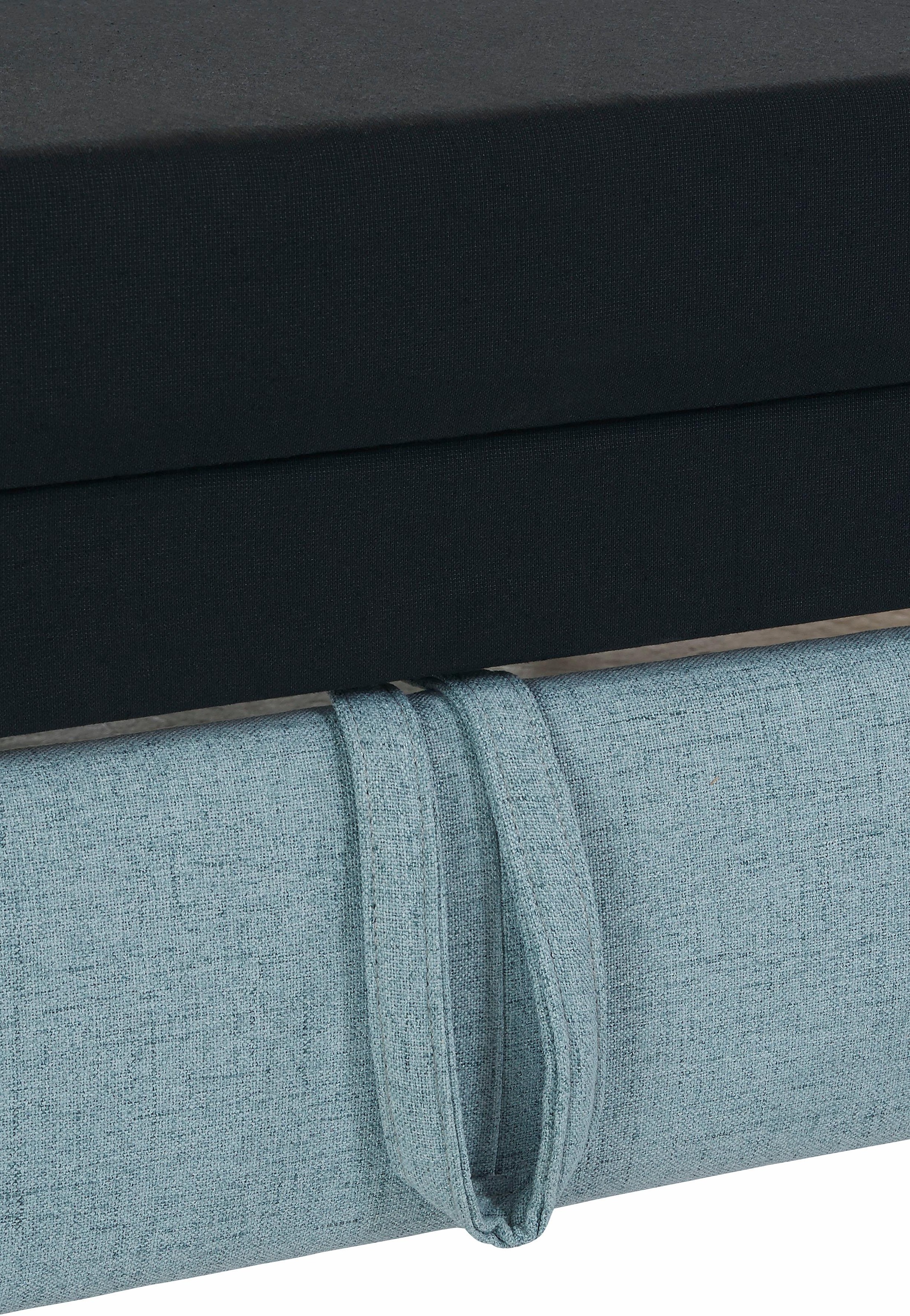 sit&more Ecksofa »Picasso L-Form«, wahlweise mit Bettfunktion und Bettkasten