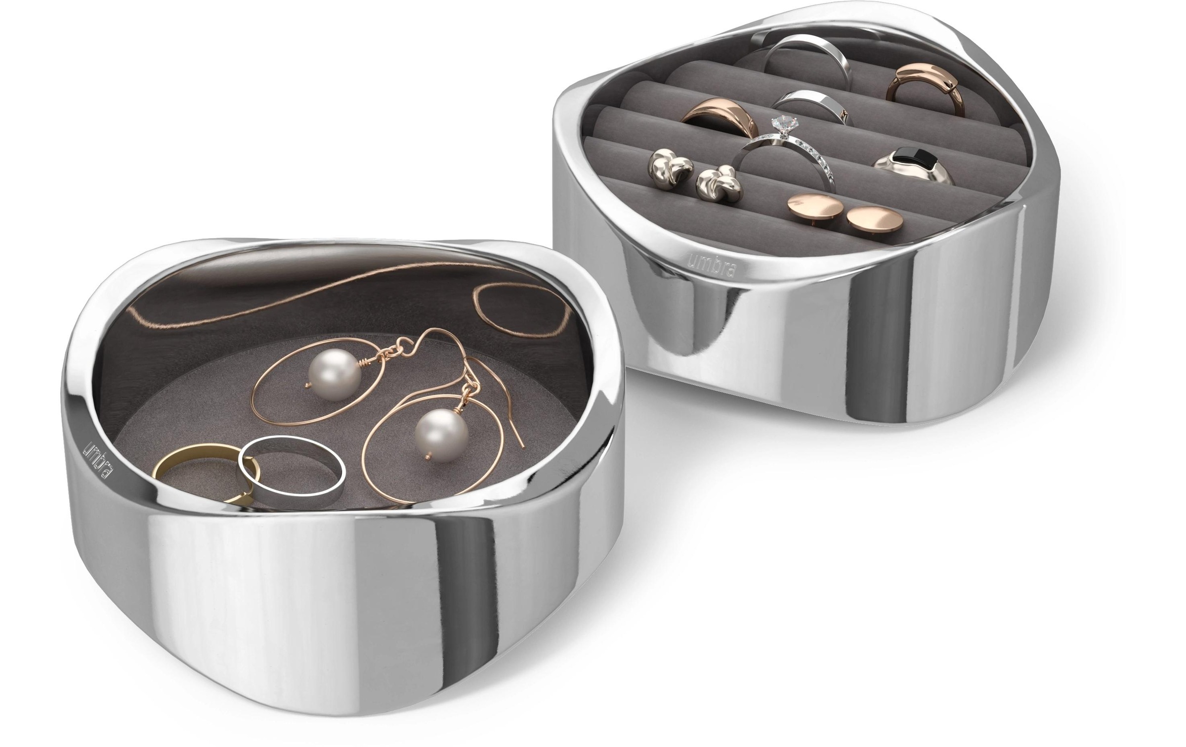 Umbra Aufbewahrungsbox »Mavy 11 cm Silber«
