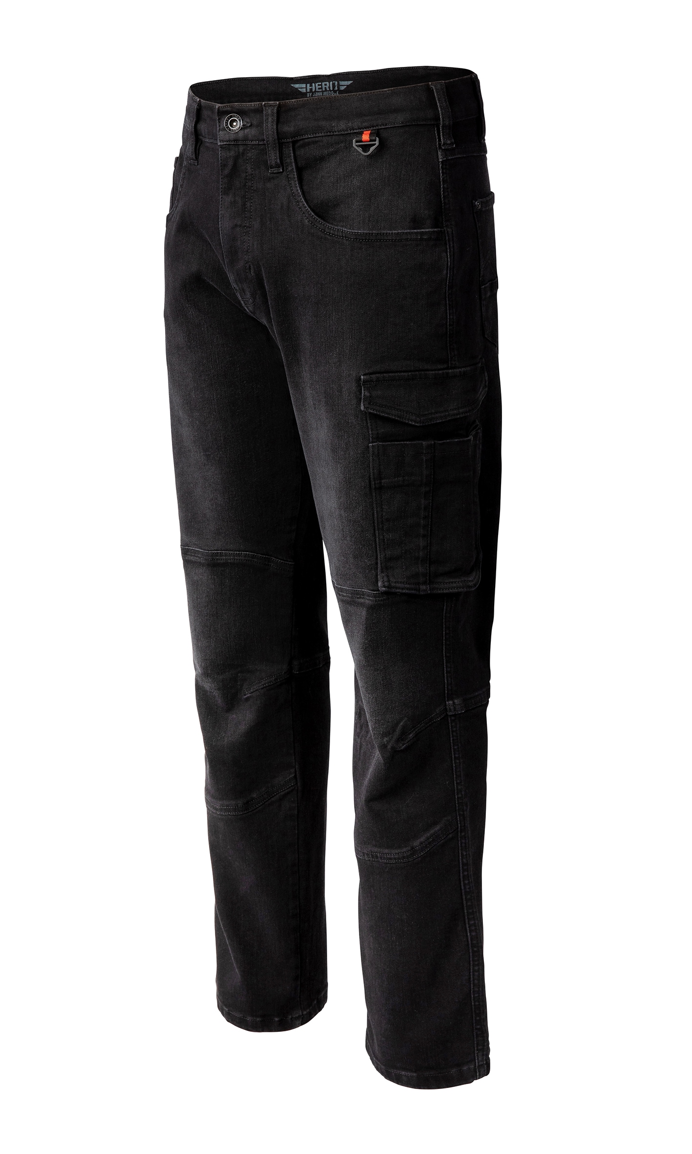 HERO by John Medoox Workerjeans »CALGARY Denim Basic Workwear Arbeits-Cargojeans« Arbeits-Cargojeans Denim / Jeansfür Herren