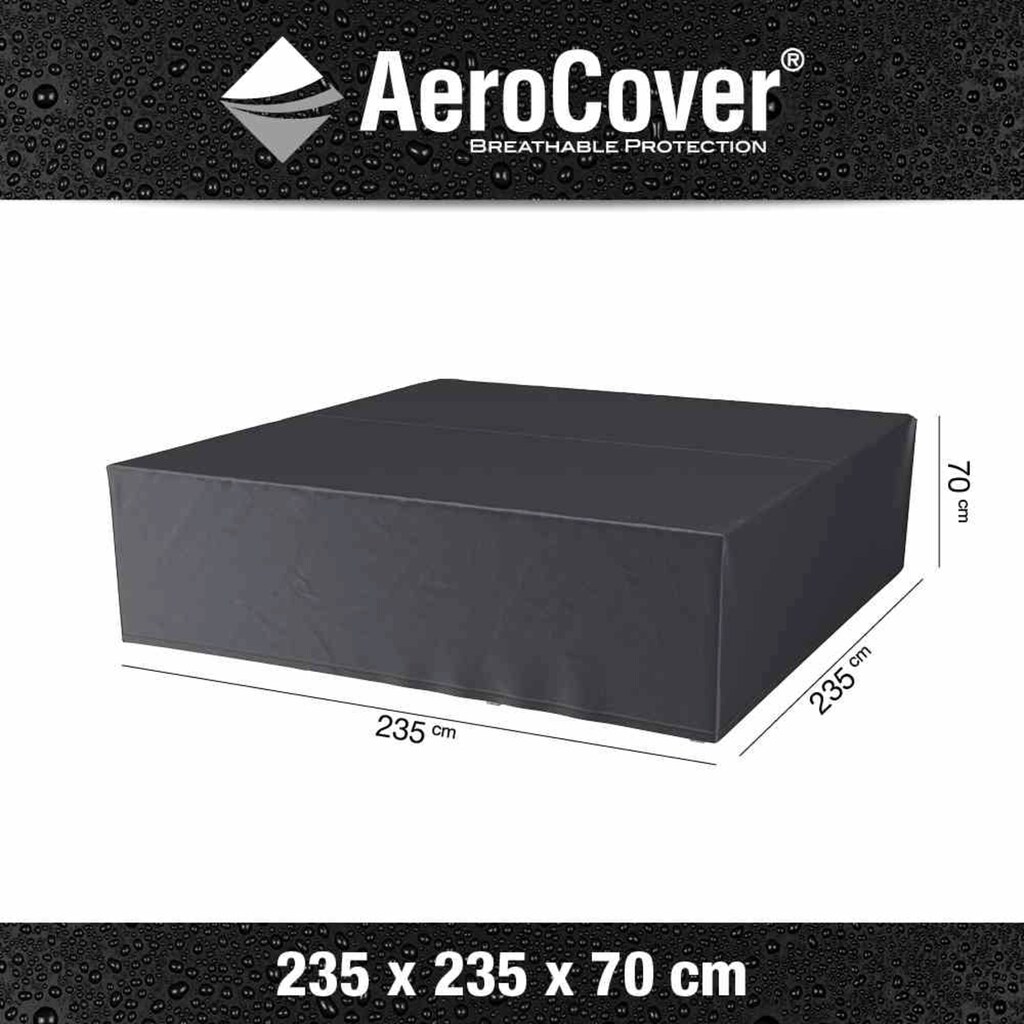 Aerocovers Gartenmöbel-Schutzhülle »Loungesethülle 235x235x70«