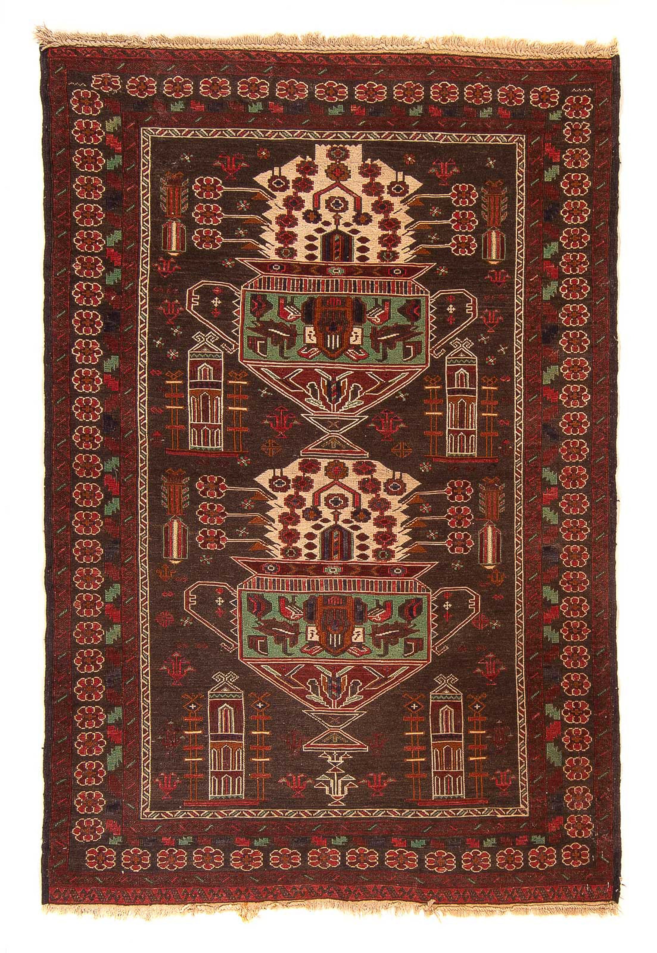 morgenland Wollteppich »Kelim - Oriental - 179 x 130 cm - braun«, rechtecki günstig online kaufen