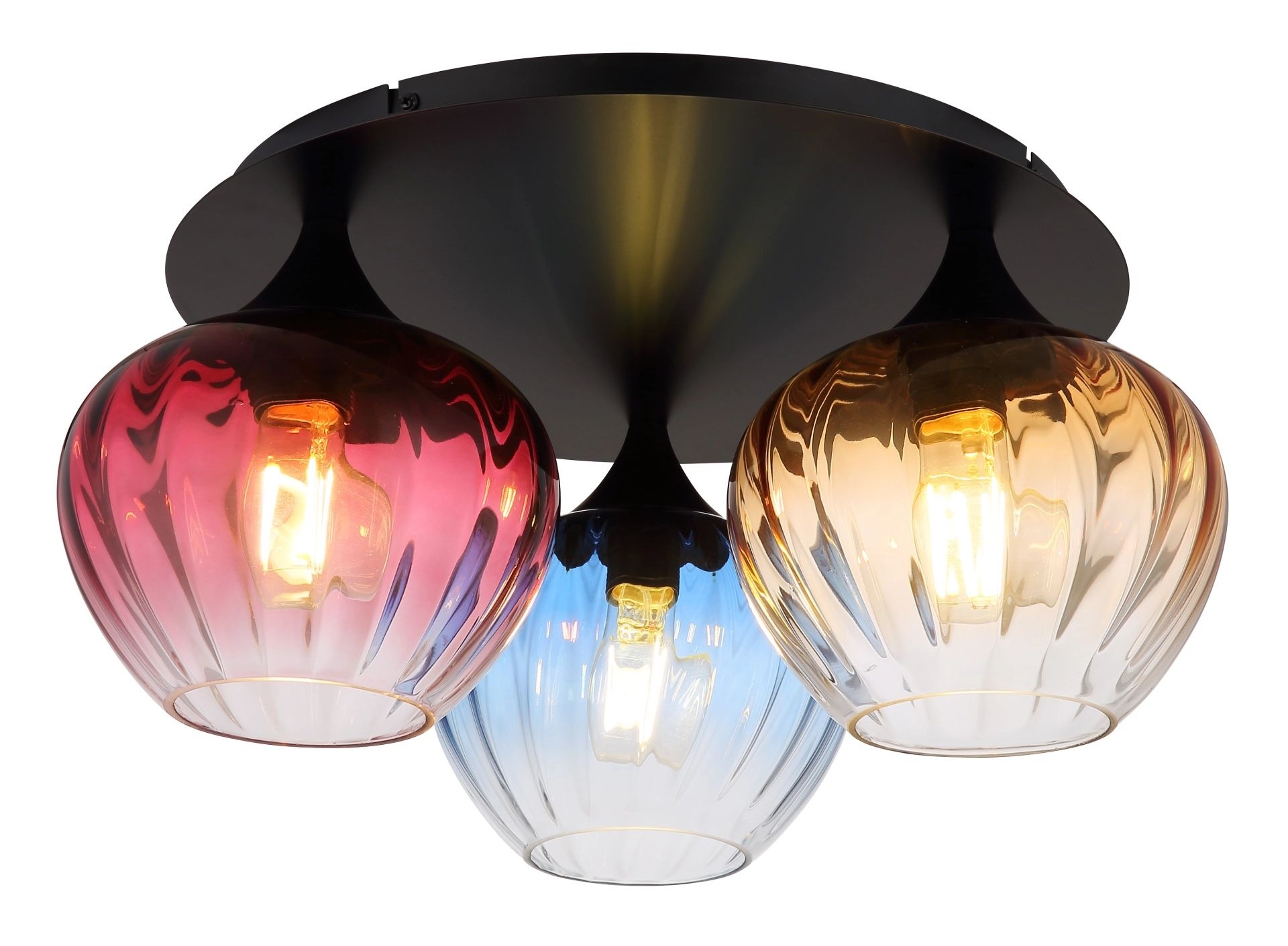GLOBO LIGHTING Deckenleuchte »SANDER«, Leuchtmittel E27   ohne Leuchtmittel günstig online kaufen