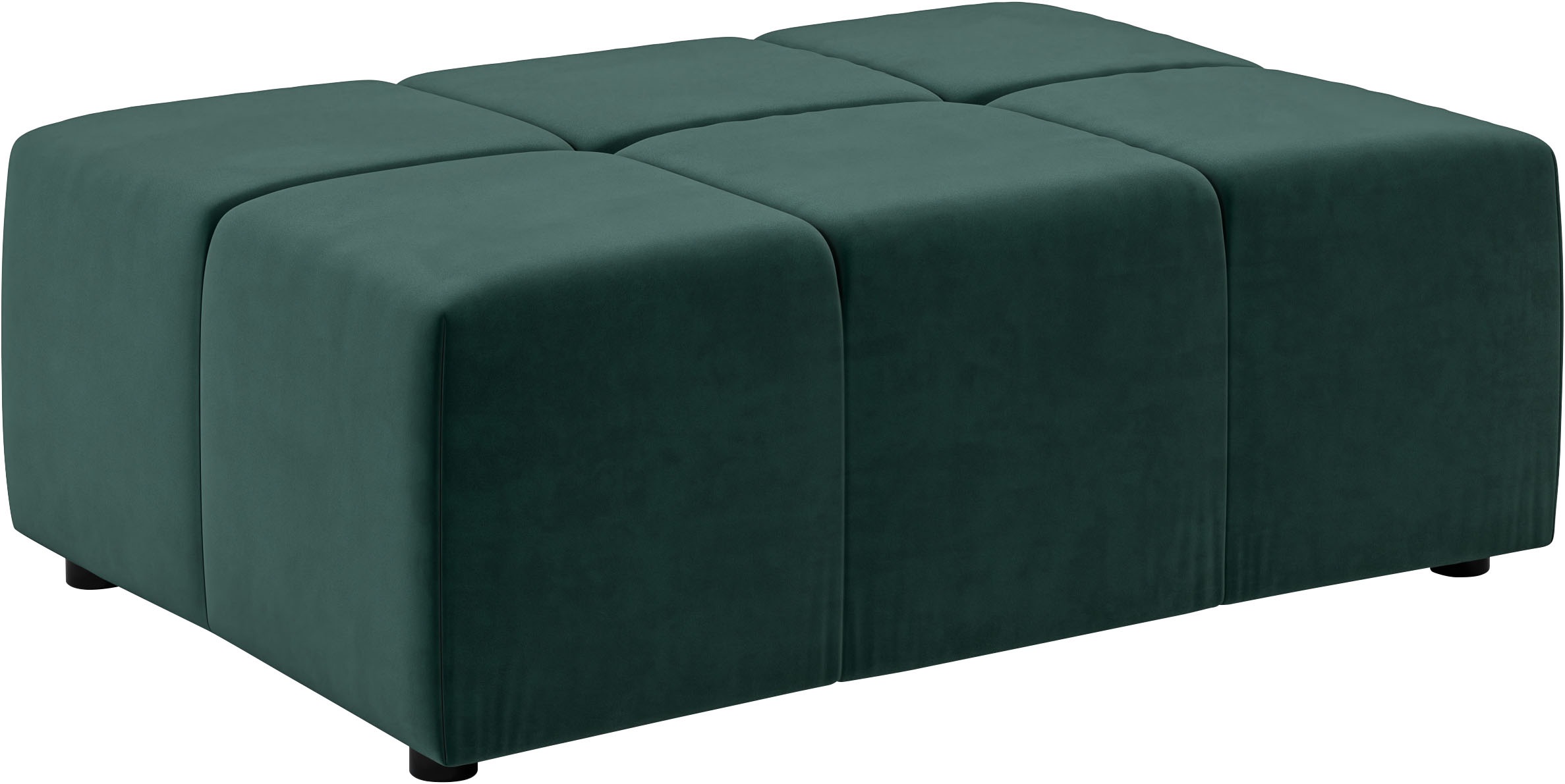 Home affaire Polsterhocker »Ancona« passend zur "Ancona"-Polsterserie, auch in Cord + Easy Care