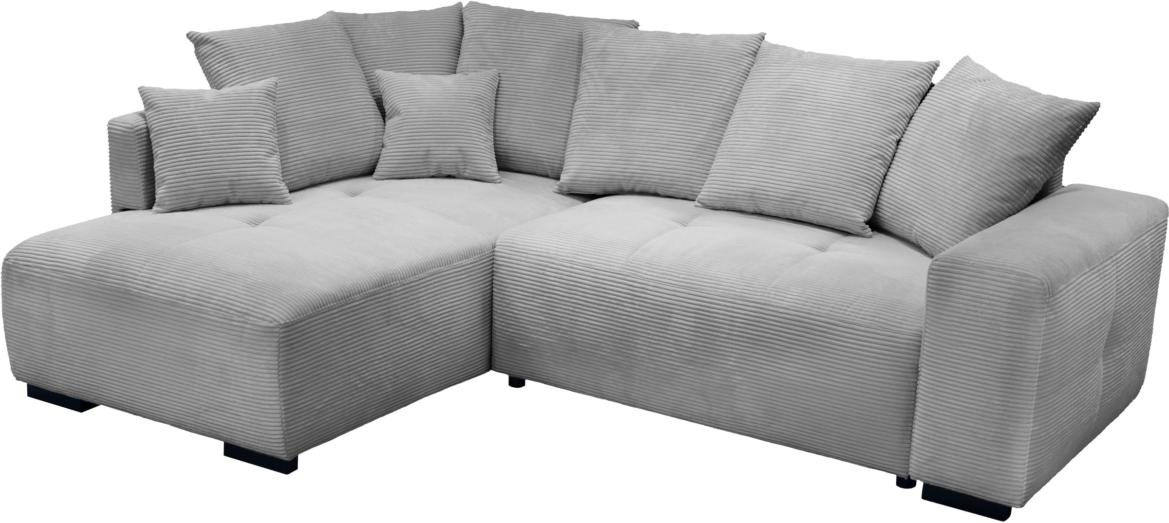 exxpo - sofa fashion Ecksofa »Arpino, elegant und bequem, Ottomane beidseit günstig online kaufen