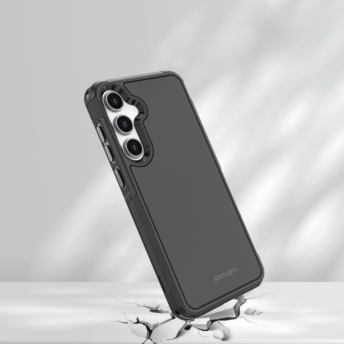 4smarts Handyhülle »Defend Case für Samsung Galaxy A55« Backcover, Schutzhülle, Handyschutzhülle, Case, Schutzcase, stoßfest