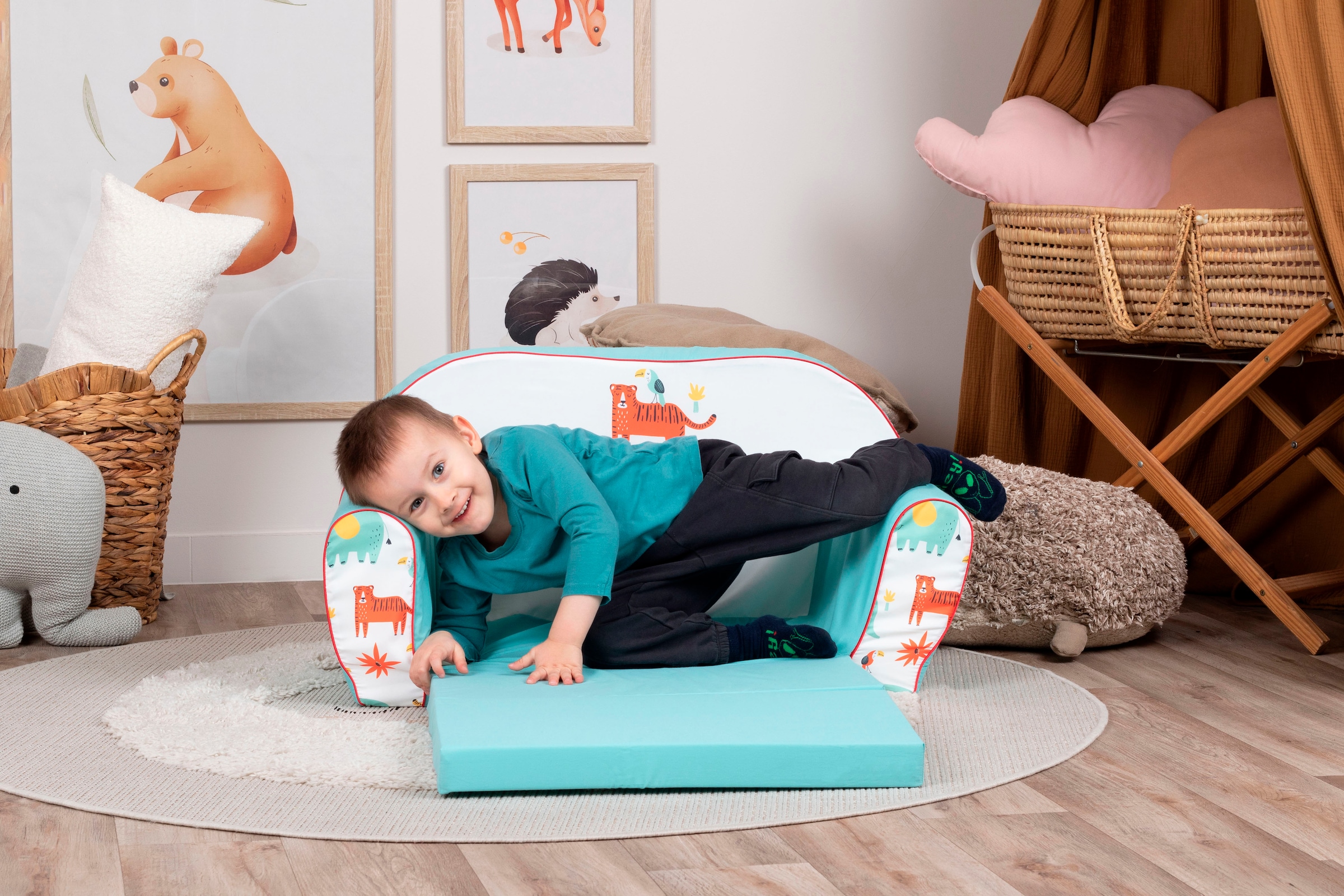 Knorrtoys® Sofa »Wild life«, für Kinder; Made in Europe