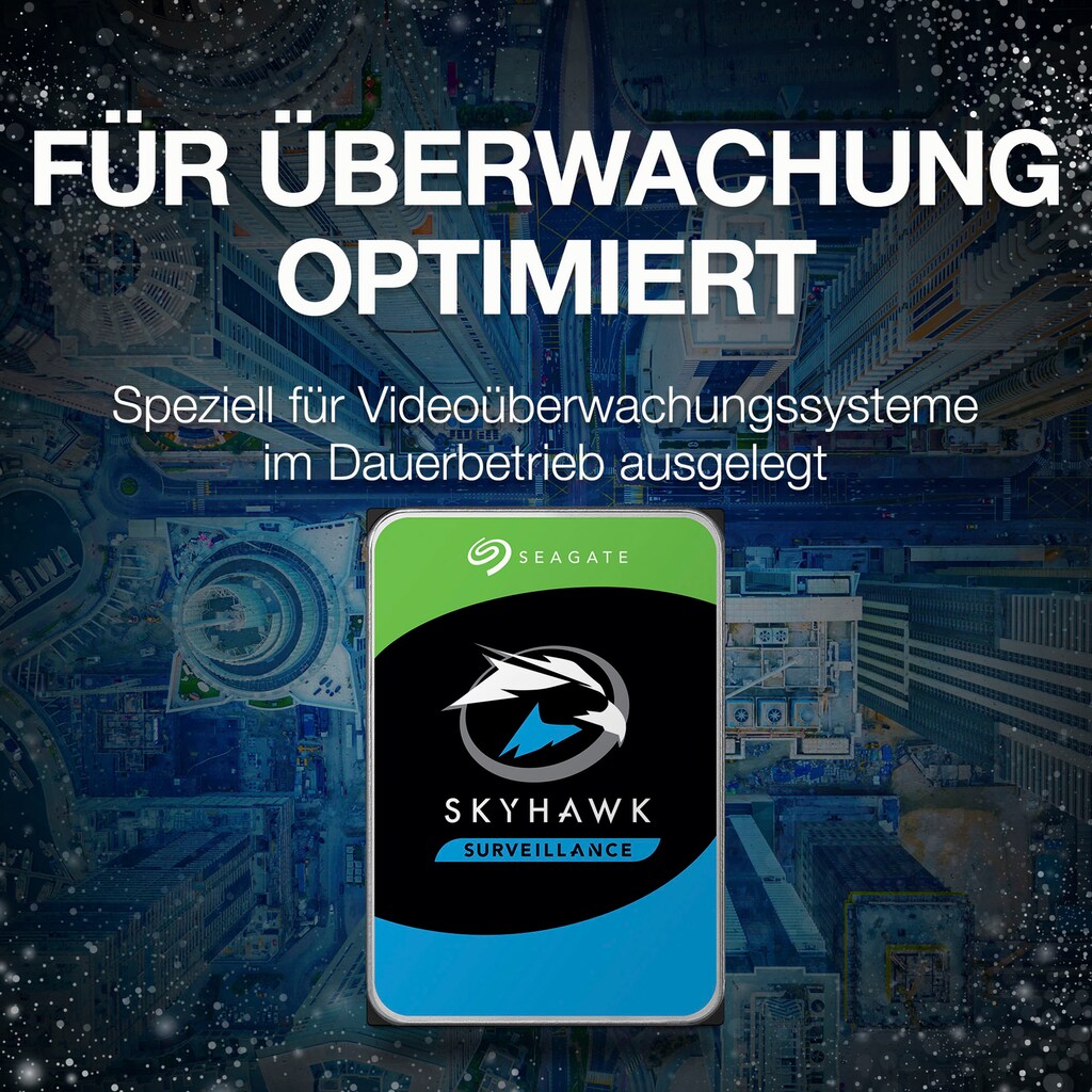 Seagate HDD-Festplatte »SkyHawk«, 3,5 Zoll, Anschluss SATA III