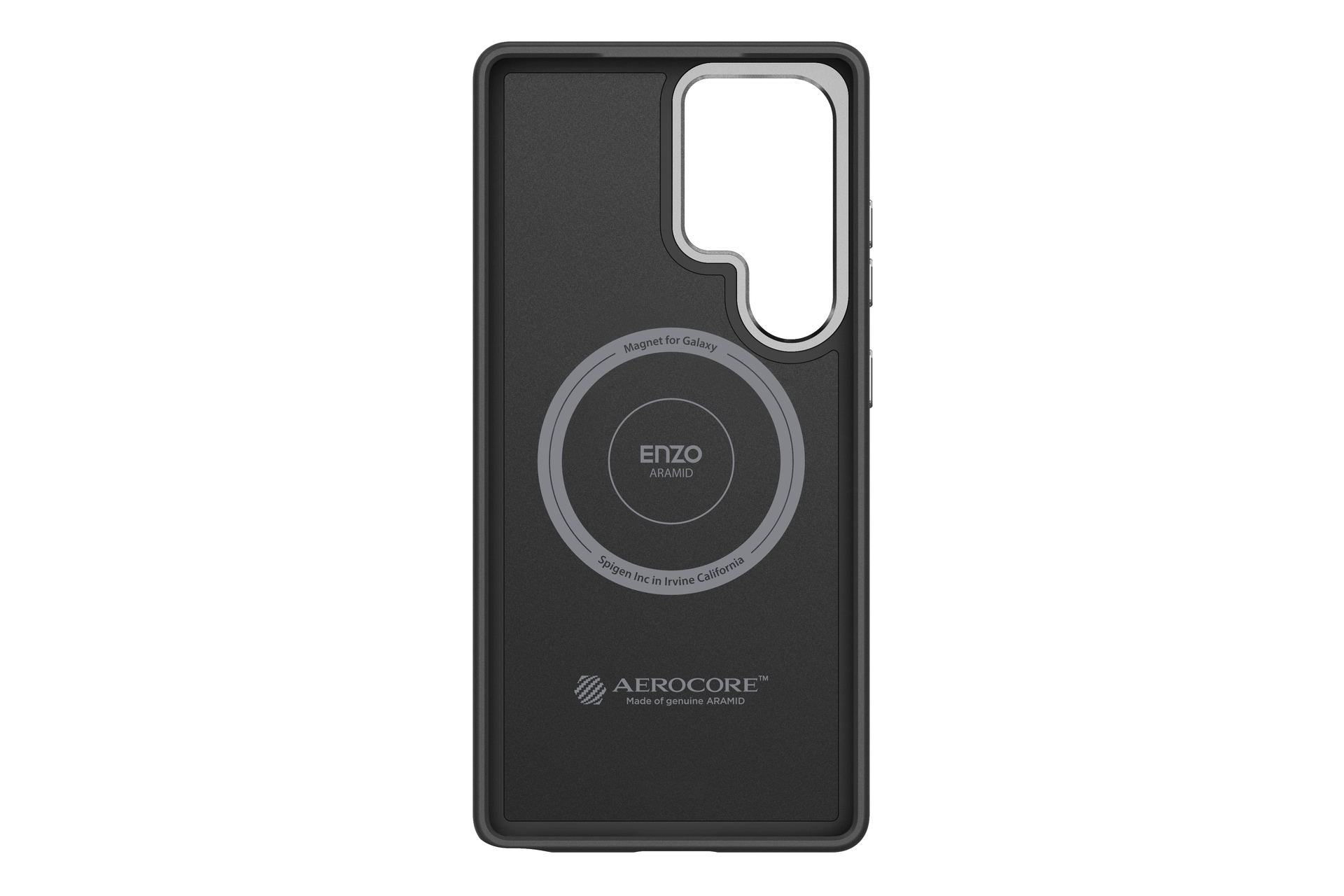 Samsung Handyhülle »Designed for Samsung Spigen Enzo Aramid Case with Magnet für S25 Ultra«, Samsung Galaxy S25 Ultra, Backcover, Schutzhülle, Handyschutzhülle, Case, Schutzcase, stoßfest