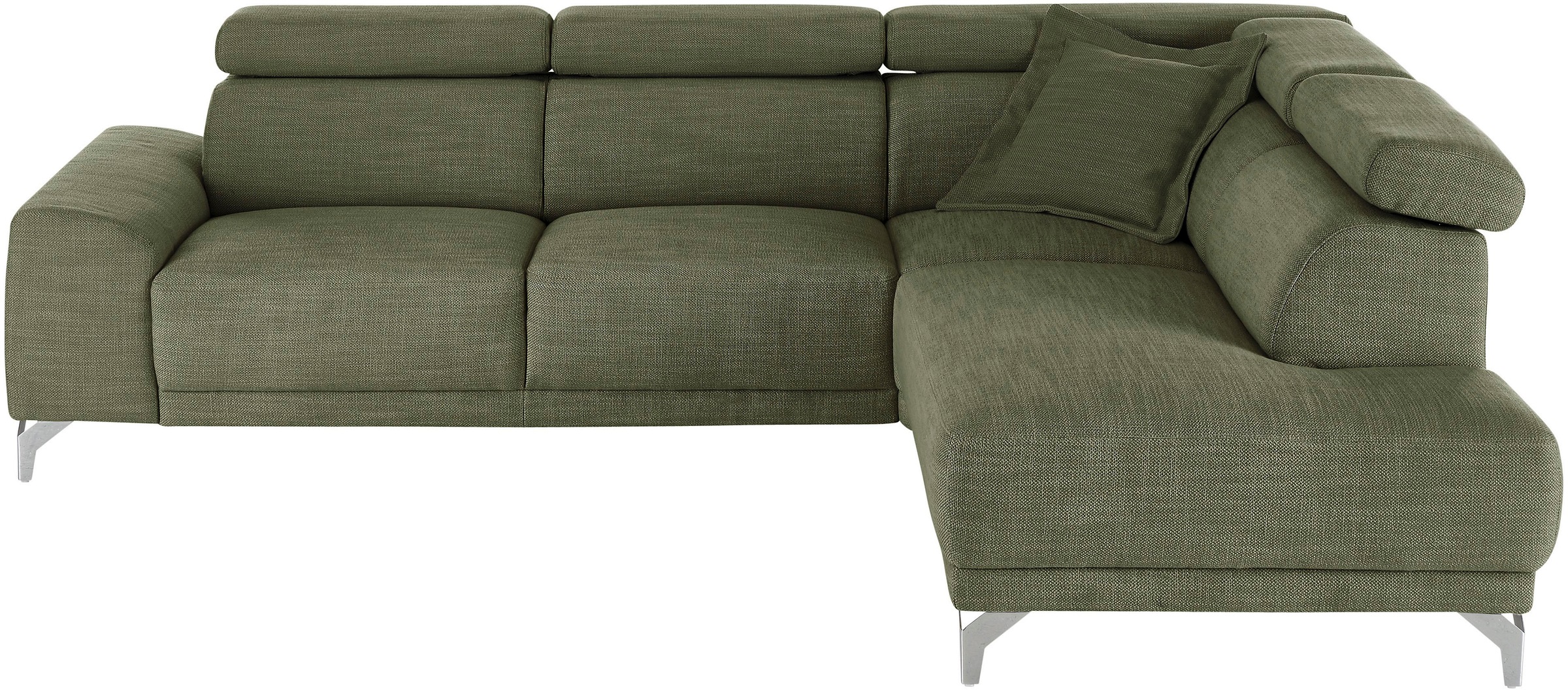 3C Candy Ecksofa »Greve Sofa immer mit manuelle Kopfteilverstellungen, mode günstig online kaufen