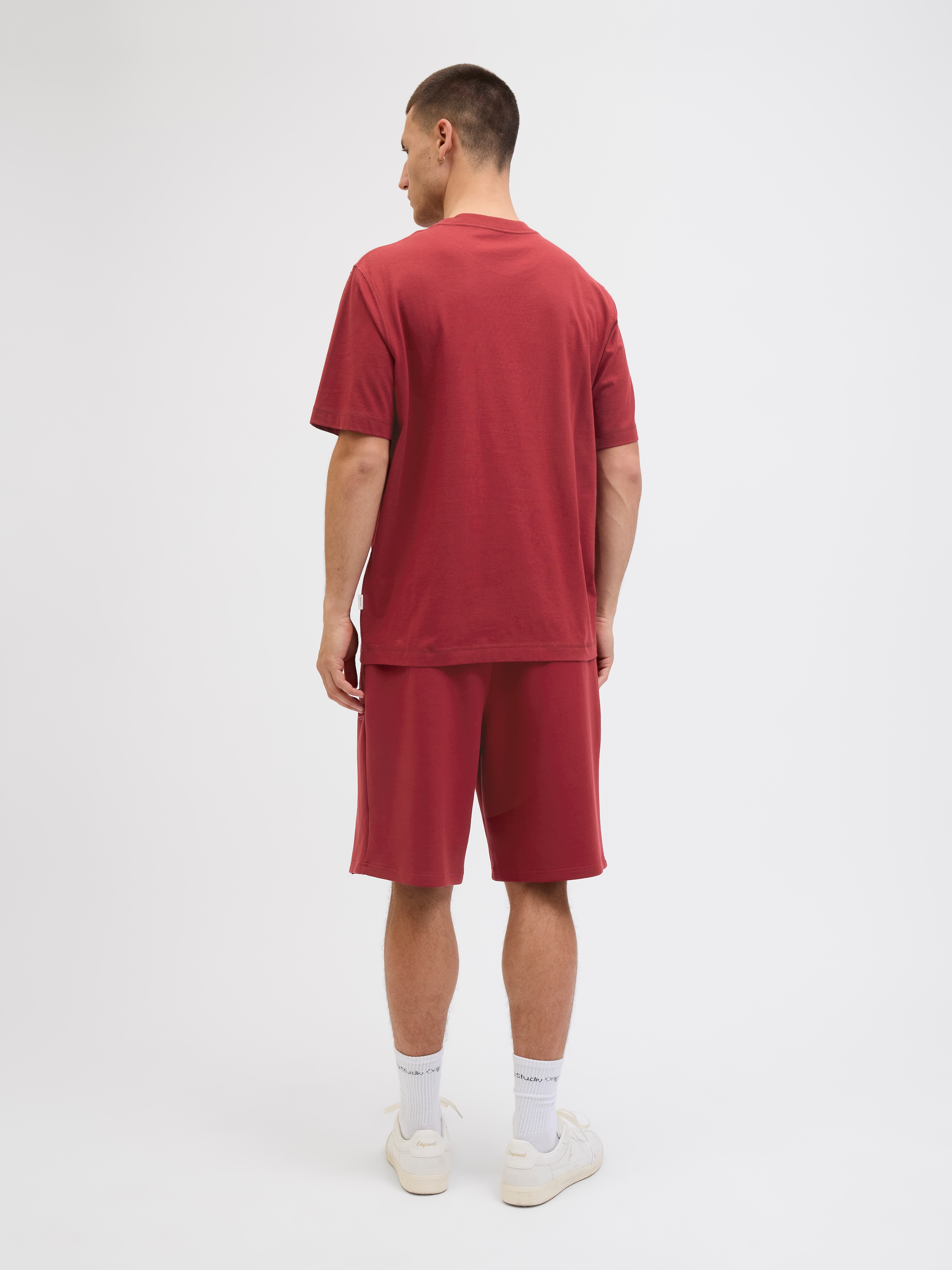 Jack & Jones Rundhalsshirt »JORNORREBRO EMB TEE SS CREW NECK NOOS« Baumwolle, locker geschnitten