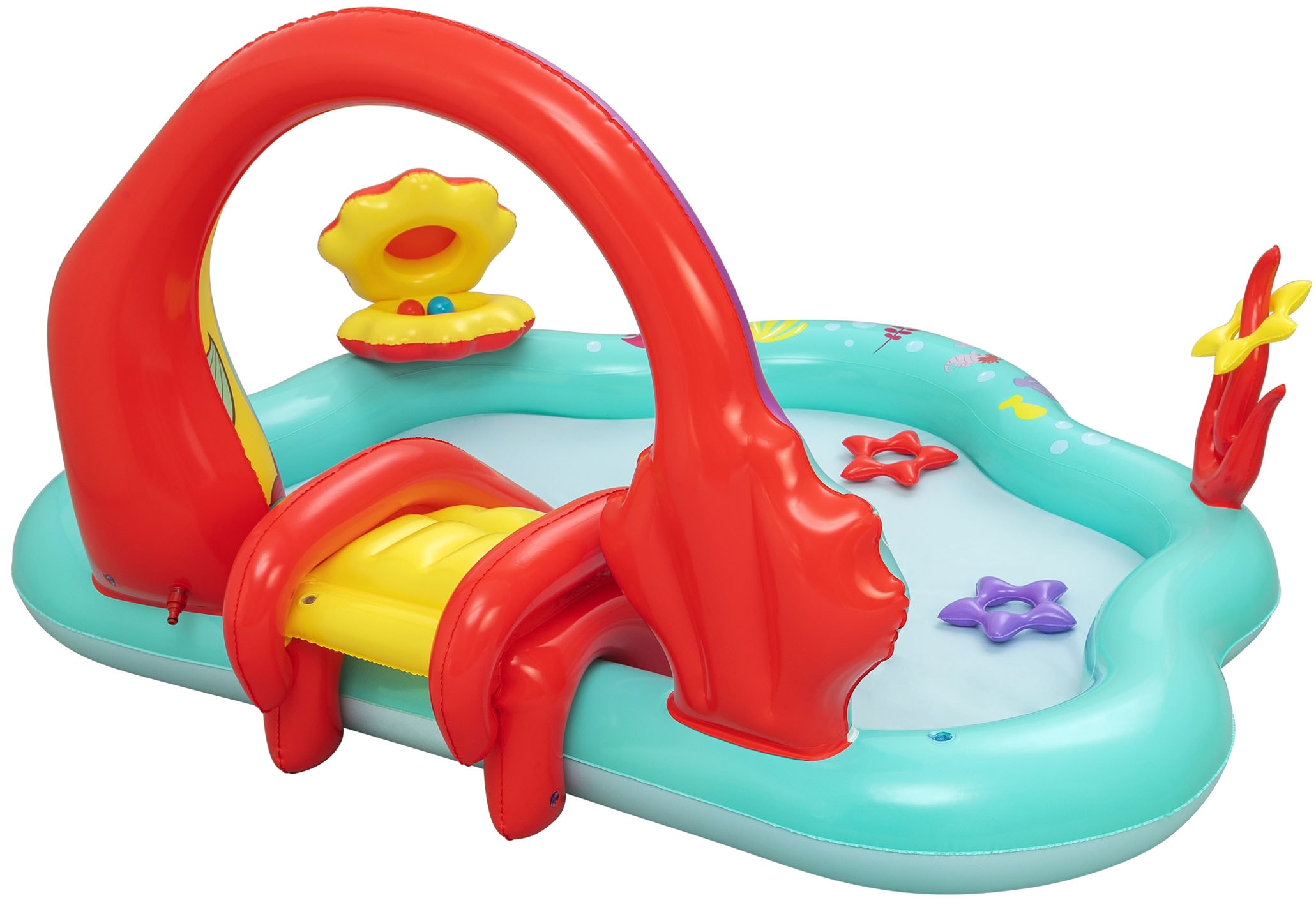 Bestway Planschbecken »Wasserspielcenter Little Mermaid«, 221x193x117 cm