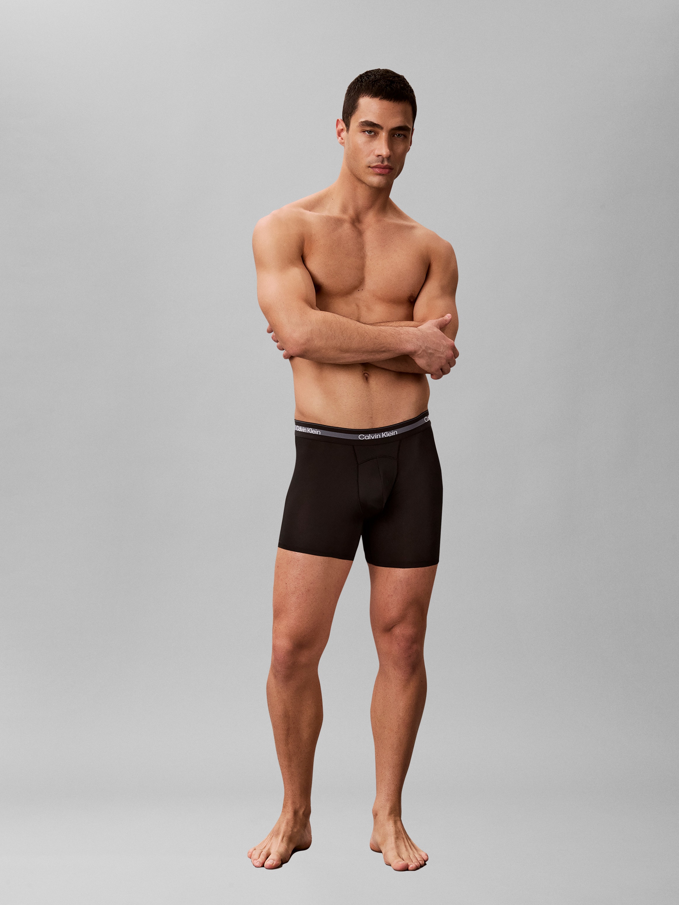 Calvin Klein Underwear Boxershorts Packung, 3er-Pack, 3 Stk. Körpernahe Passform mit elastischem Bund