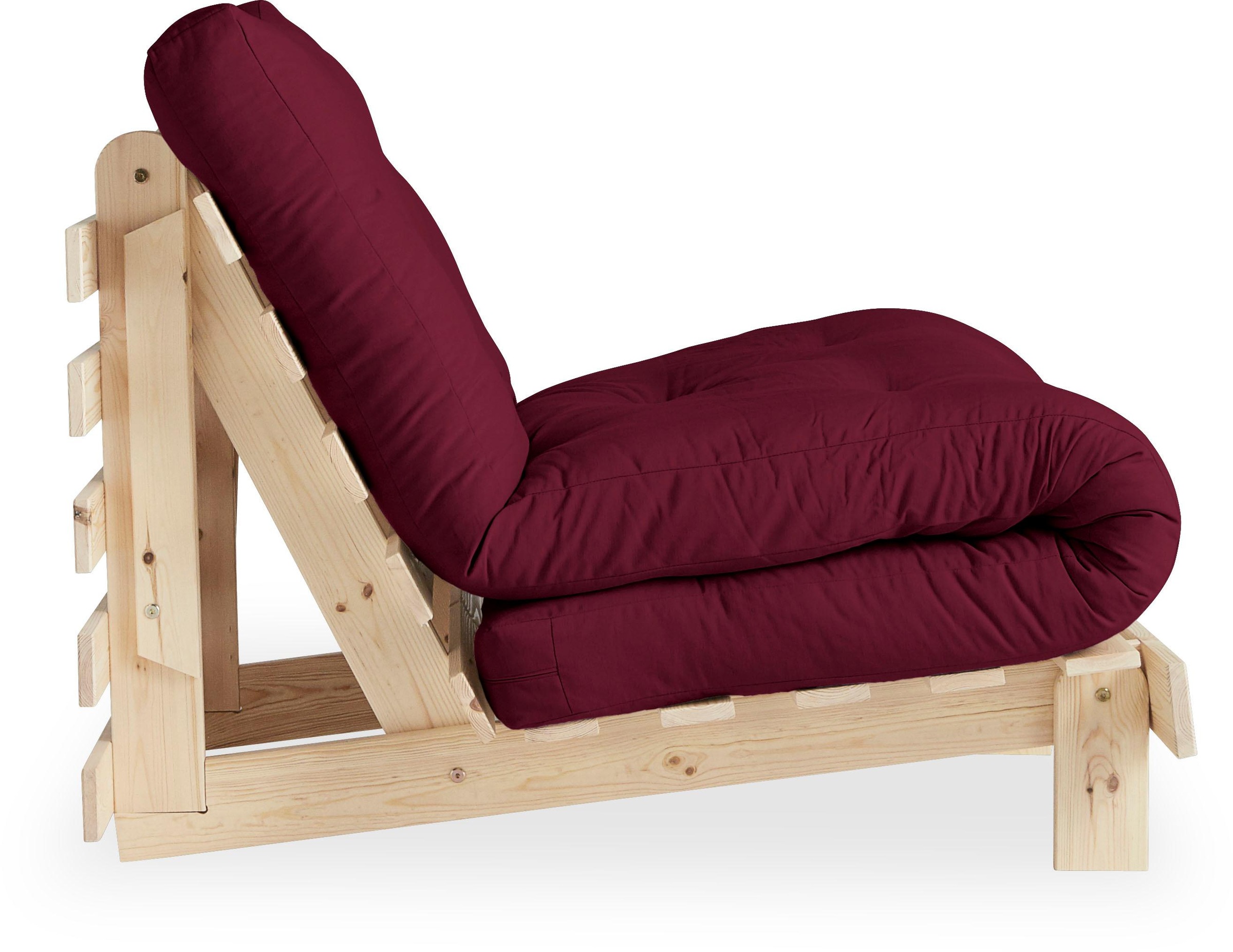 Karup Design Daybett »Roots Schlafsofa, Gästebett, Sofa inkl. Futonmatratze«, Liegefläche 90/140/160 x200 cm, FSC® zertifizierte Kiefer