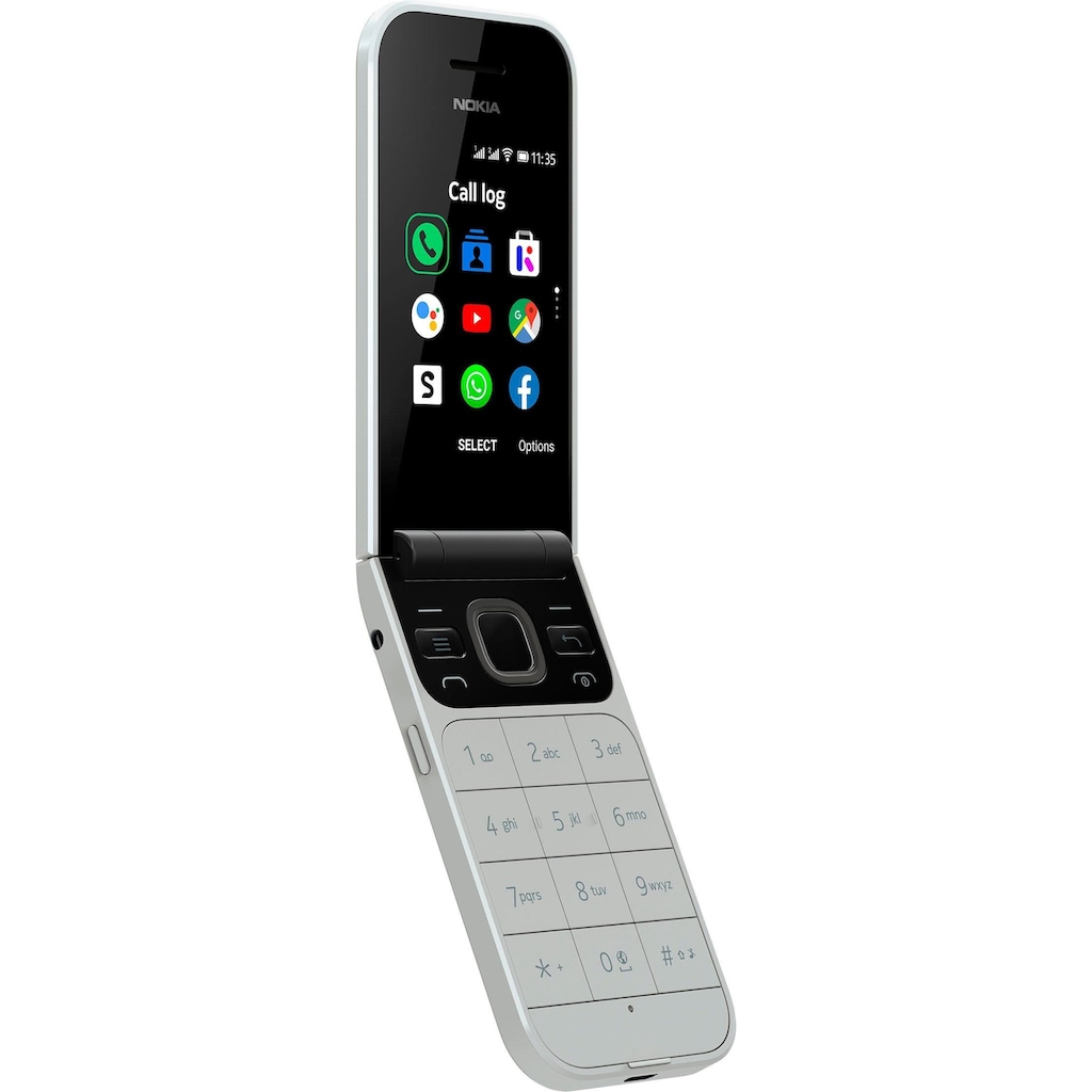 Nokia Klapphandy »2720«, grau, 7,1 cm/2,8 Zoll, 4 GB Speicherplatz, 2 MP Kamera
