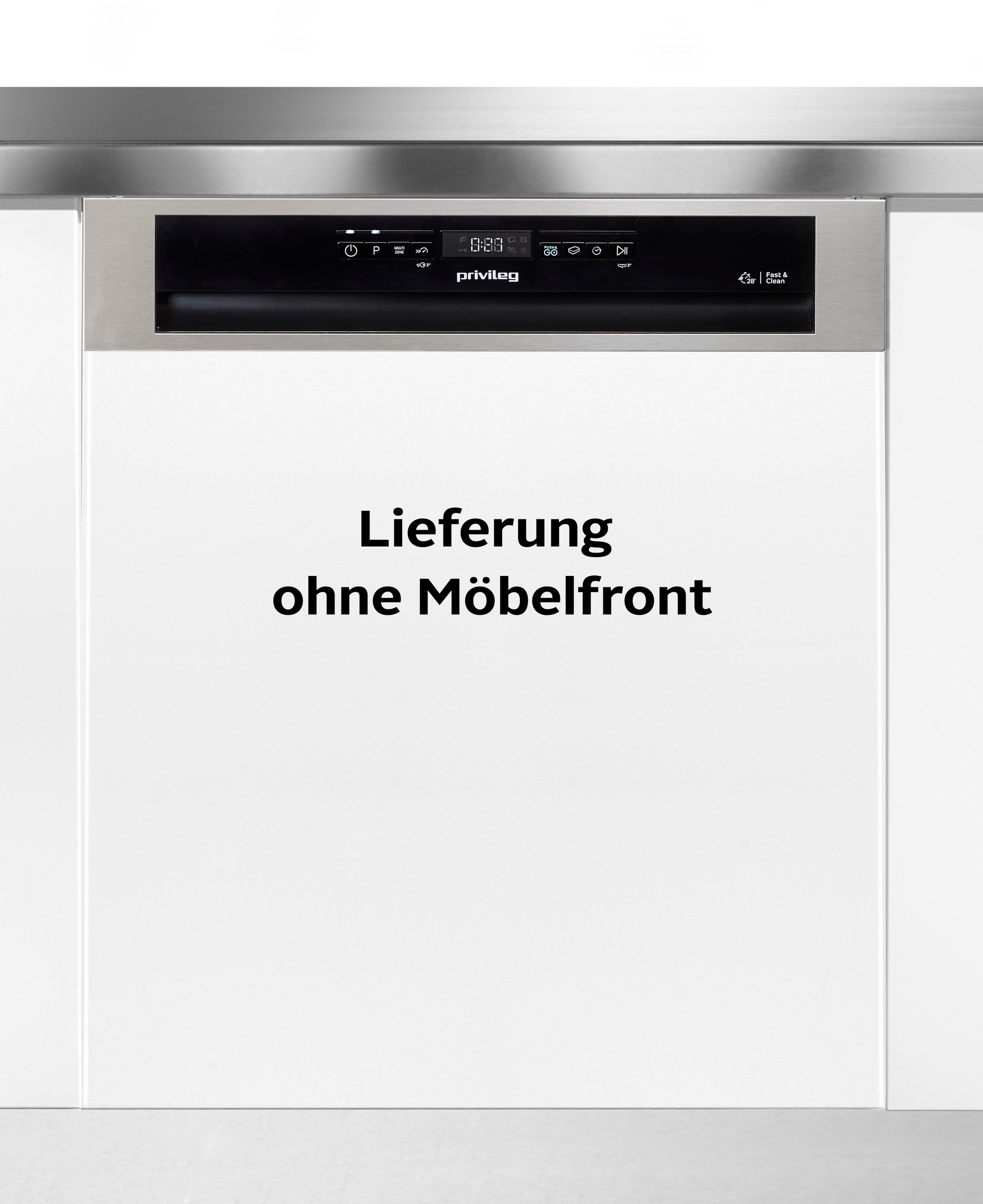 4. Bild von Privileg teilintegrierbarer Geschirrspüler »RBO 3C23 A 6.5 X«, RBO 3C23 A 6.5 X, 14 Maßgedecke