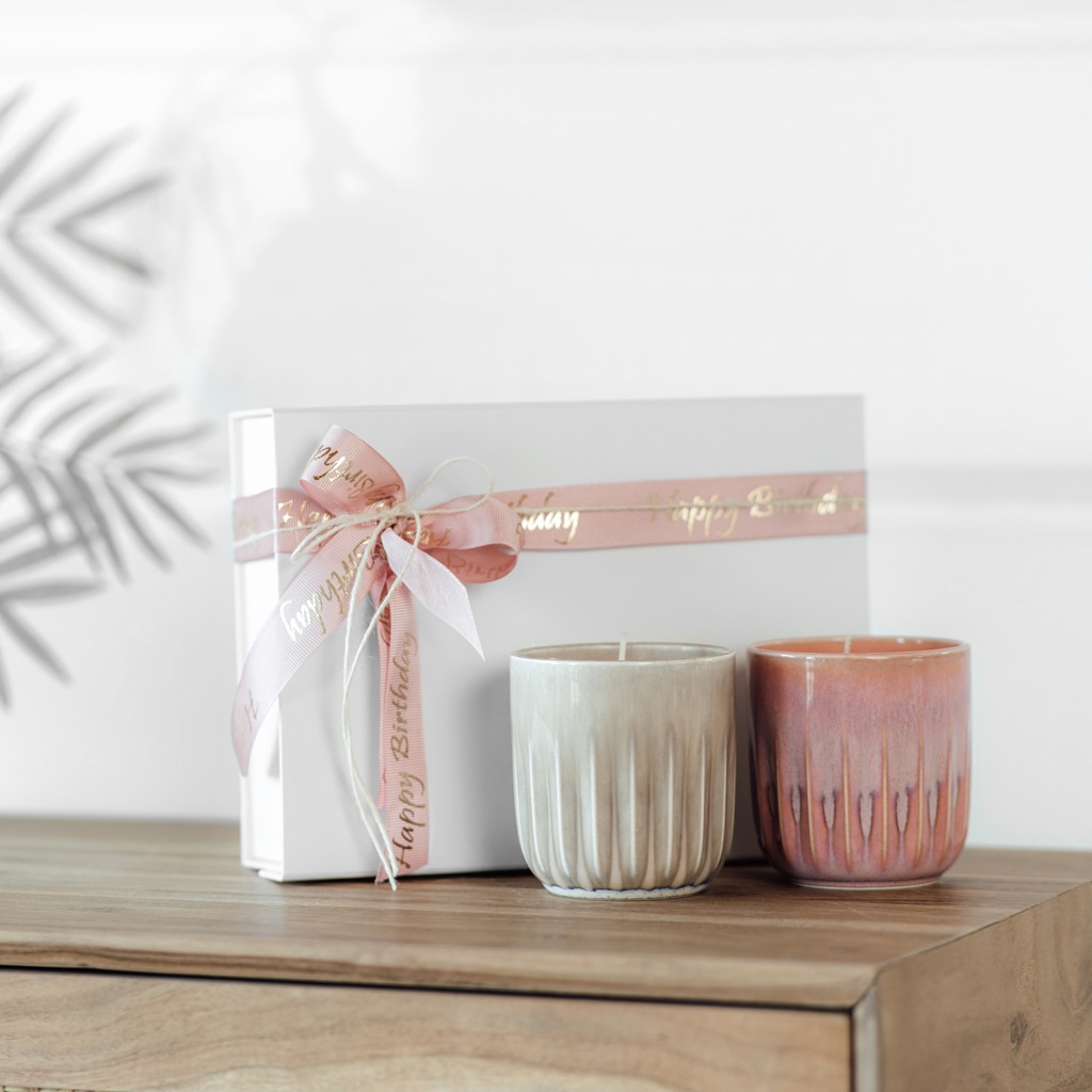 like. by Villeroy & Boch Duftkerze »Duftkerzen Beach Vibes Perlemor Home Sand ø 8,5 x 9 cm 6er Set beige«