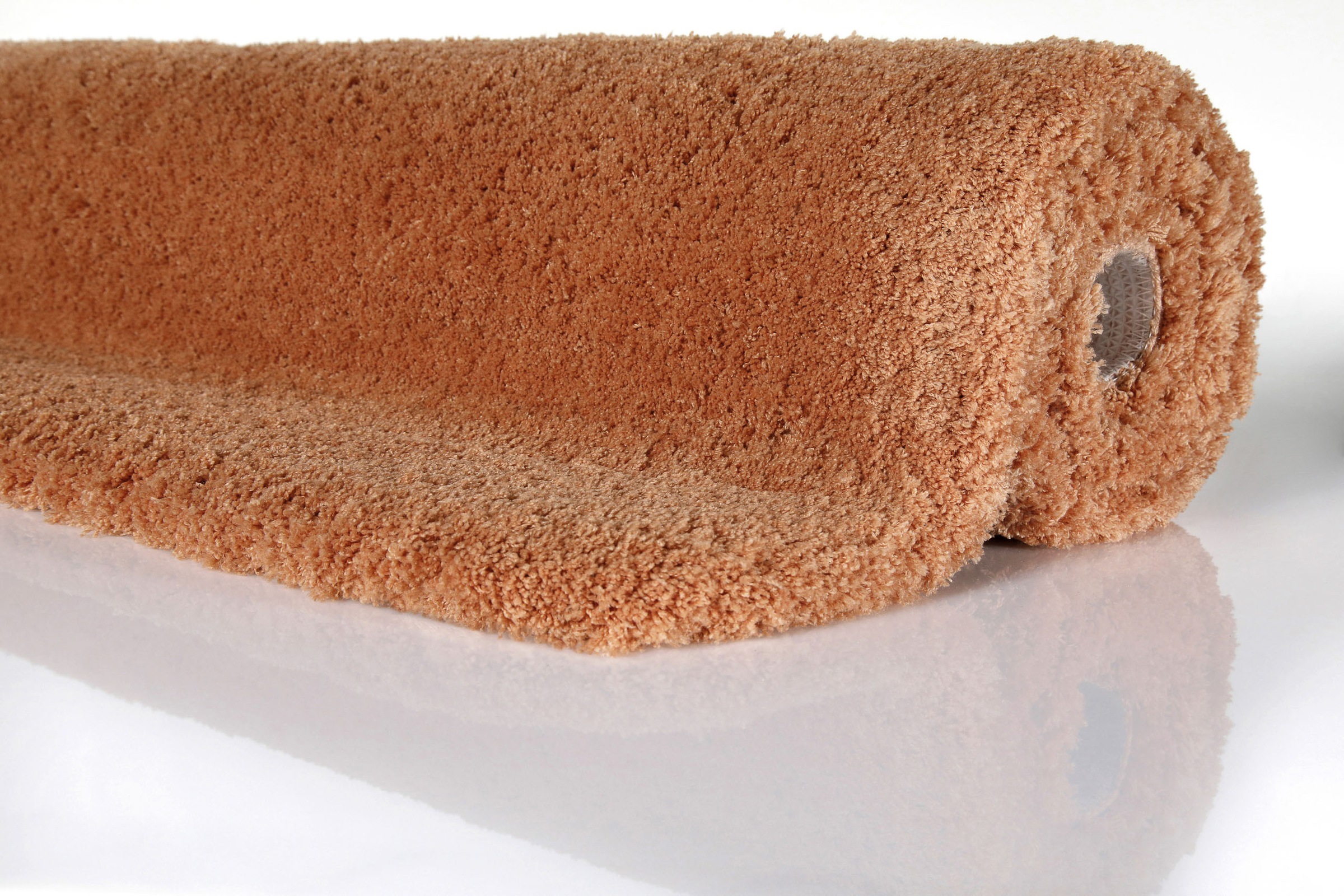 Homie Living Badematte »Porto Azzurro«, rutschhemmend beschichtet, fußbodenheizungsgeeignet-schnell trocknend, Badteppich, uni, rechteckig & rund, waschbar, Badezimmerteppich