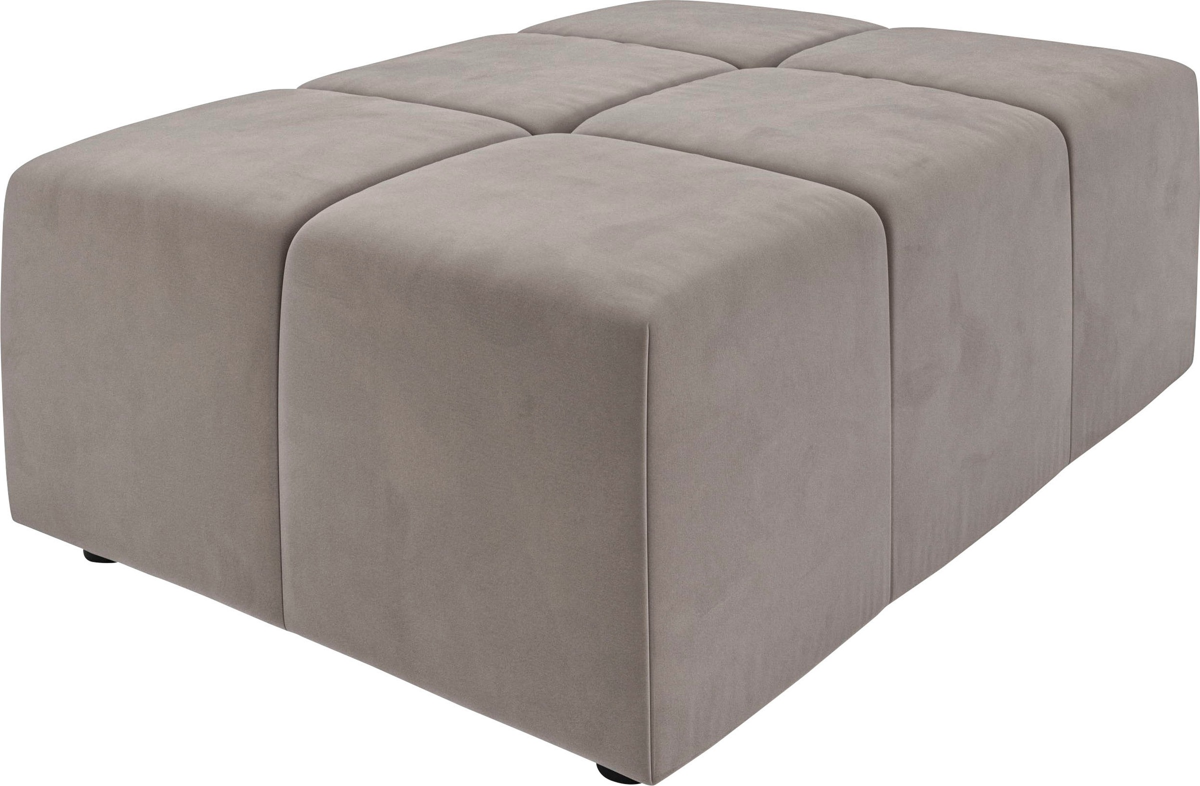 INOSIGN Polsterhocker »Ancona«, passend zur "Ancona"-Polsterserie, auch in Cord + Easy Care