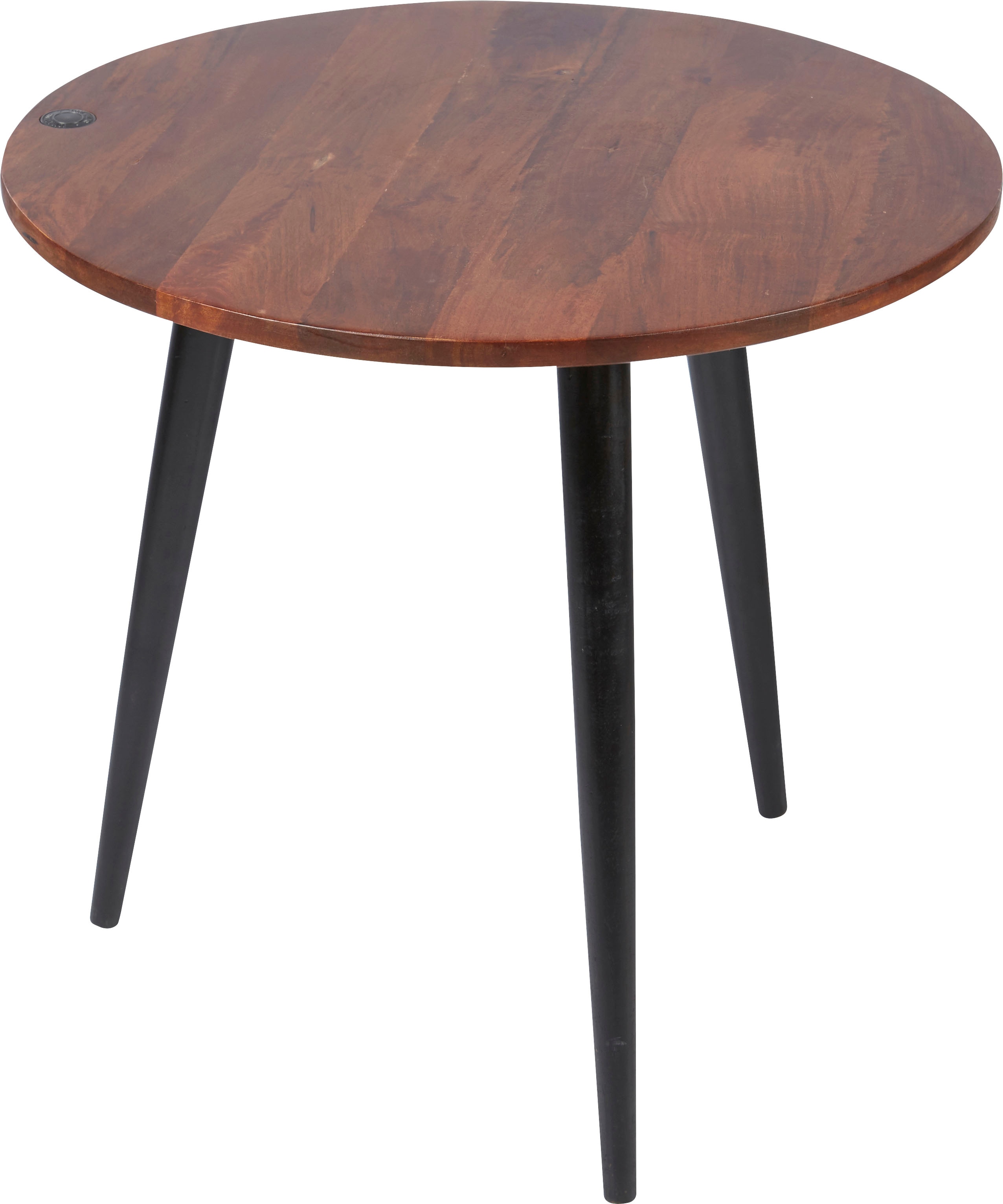 TOM TAILOR HOME Beistelltisch "T-WOOD TABLE MEDIUM" Beistelltisch mit Knopf günstig online kaufen