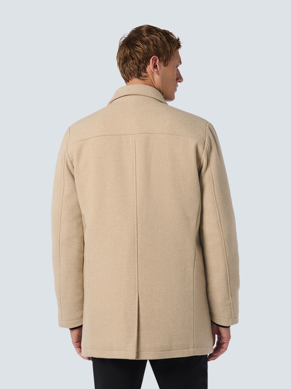 NO EXCESS Parka »No Excess Jacke Long Fit mit abnehmbarer Front«