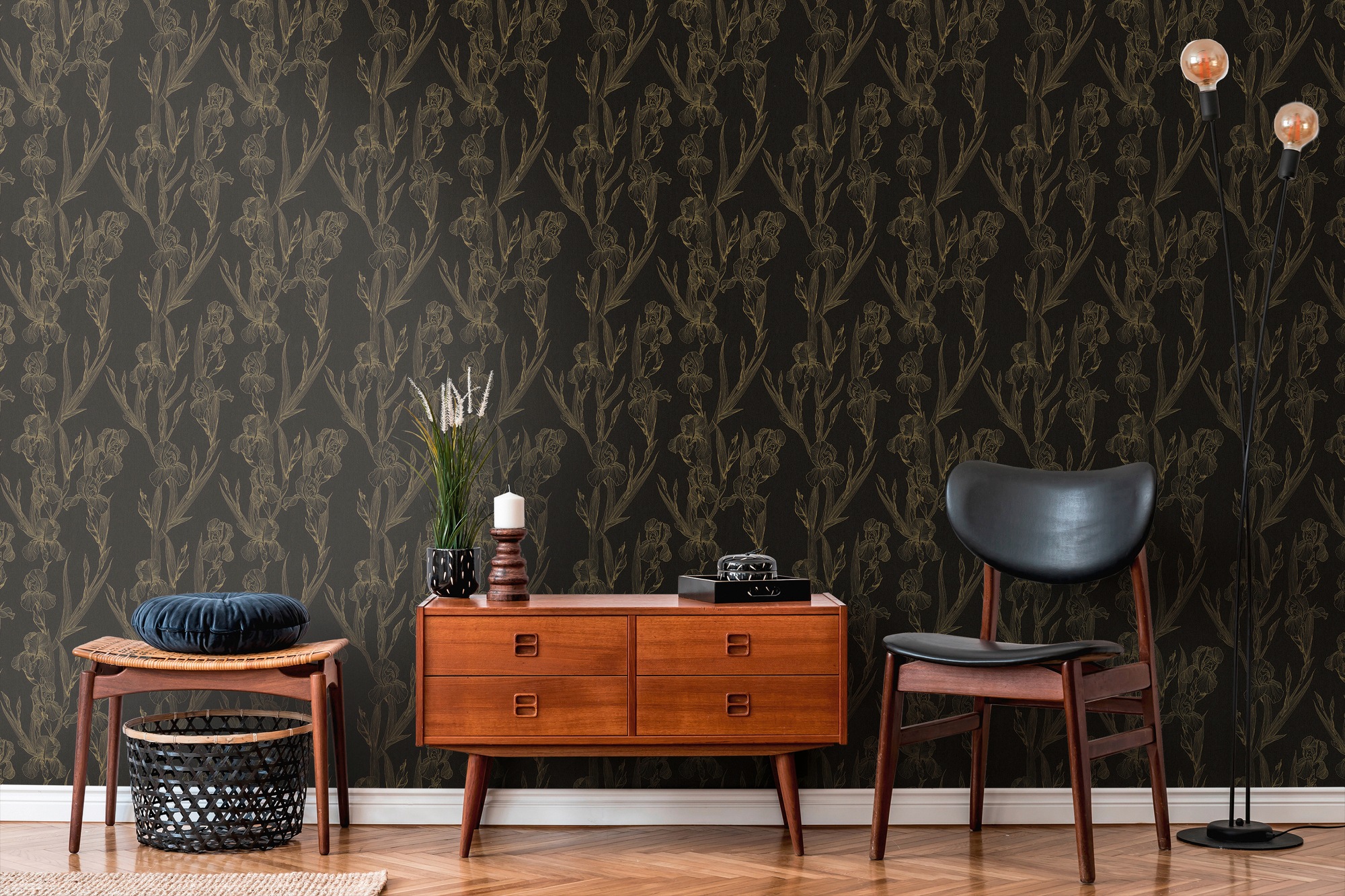 Daniel Hechter Vliestapete, botanisch-floral-Motiv, Designertapete Tapete Blumen Tapeten Wohnzimmer Schlafzimmer Küche