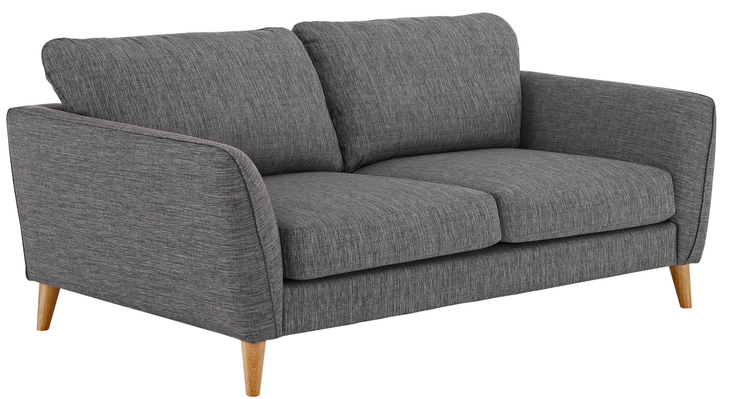 Home affaire 3-Sitzer »MARSEILLE 3er Sofa 206 cm, Cord, Flachgewebe, Strukt günstig online kaufen
