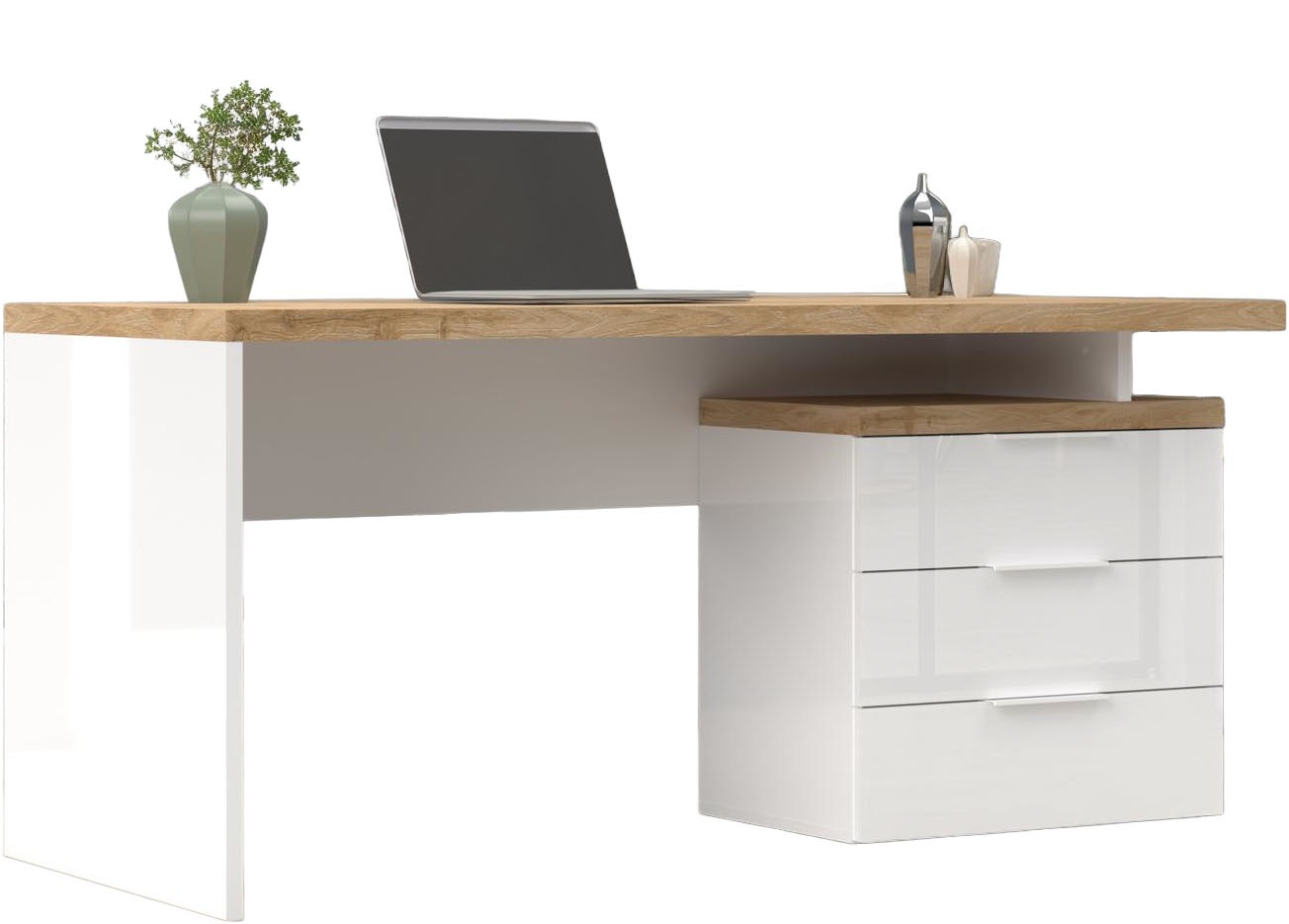 INOSIGN Schreibtisch »Easy, Computertisch – 38 mm Platte, perfekt fürs Büro günstig online kaufen