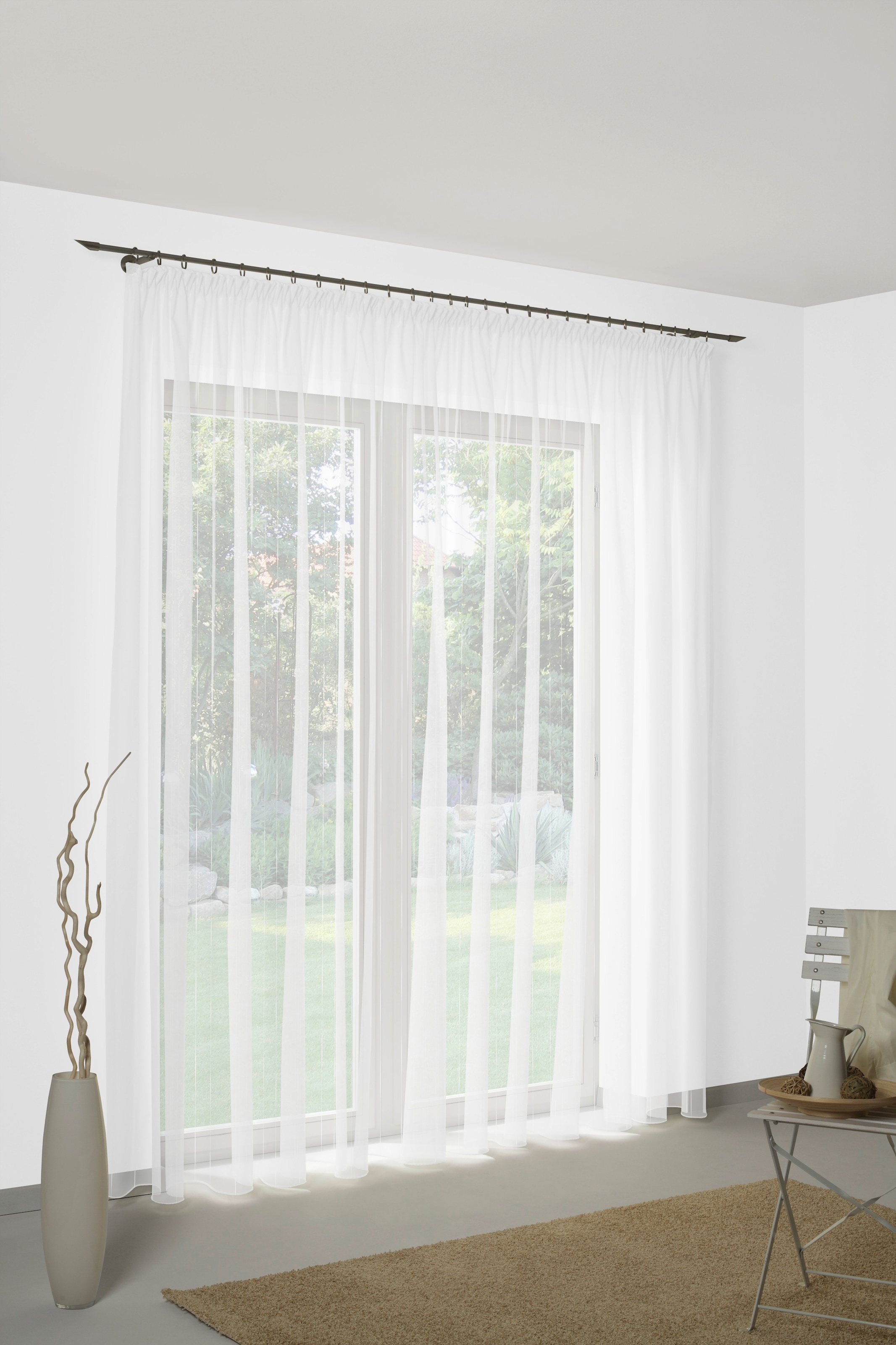 Wirth Gardine »Manuela« Faltenband 1 Stk. tlg. Store günstig online kaufen