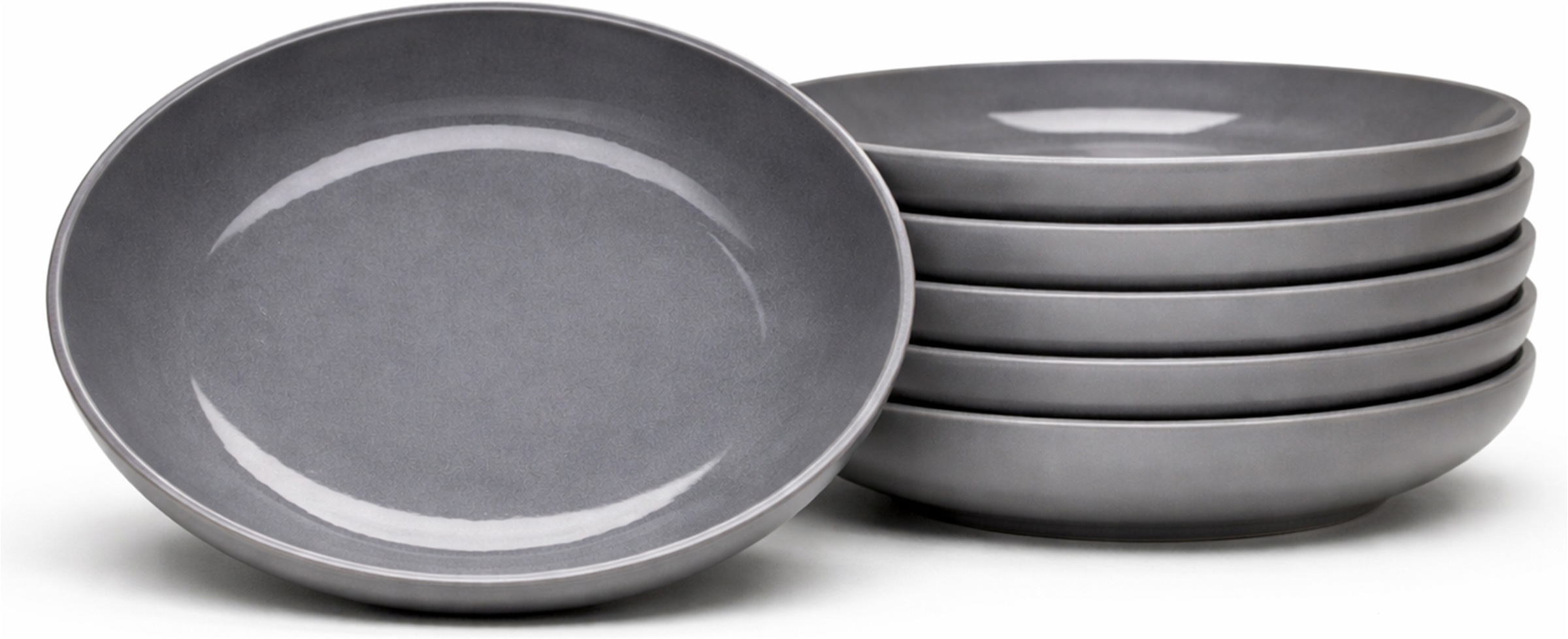 van Well Suppenteller »Malmö, Teller 20 cm, 6 Stück« Teller Set, Steingut, spülmaschinen-/mikrowellengeeignet