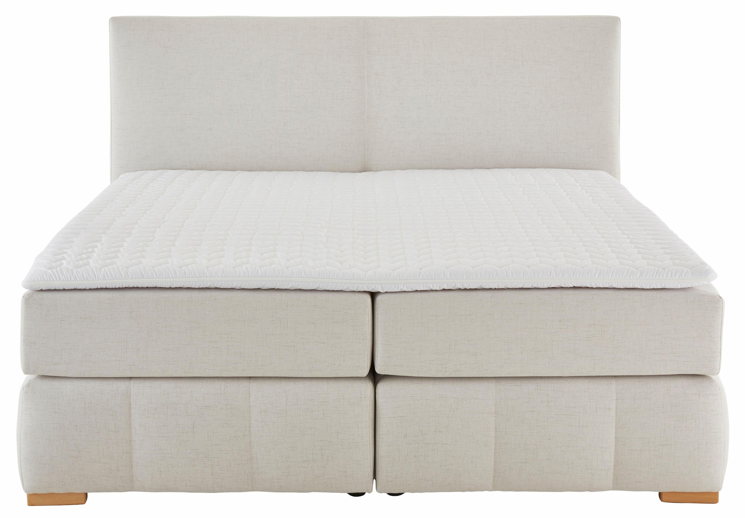 Guido Maria Kretschmer Home&Living Boxspringbett »Wehma«, inkl. Topper in 3 verschiedenen Matratzen, auch in Samtstoff