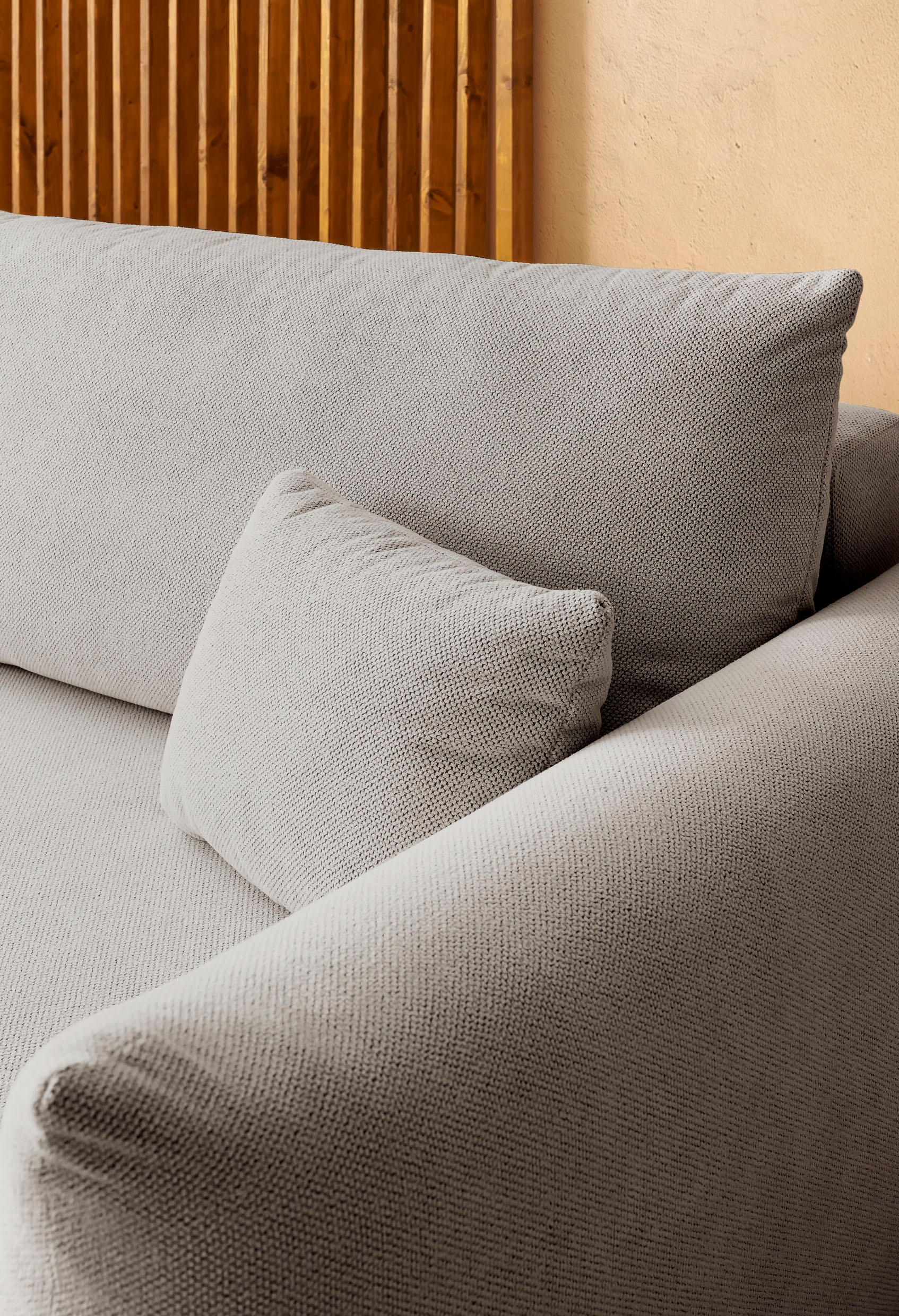 INOSIGN 3-Sitzer »MAVAS Schlafsofa mit Bettkasten«, ca.240/108cm (Liegefläche 212/145 cm), Cord, Chenille, Struktur